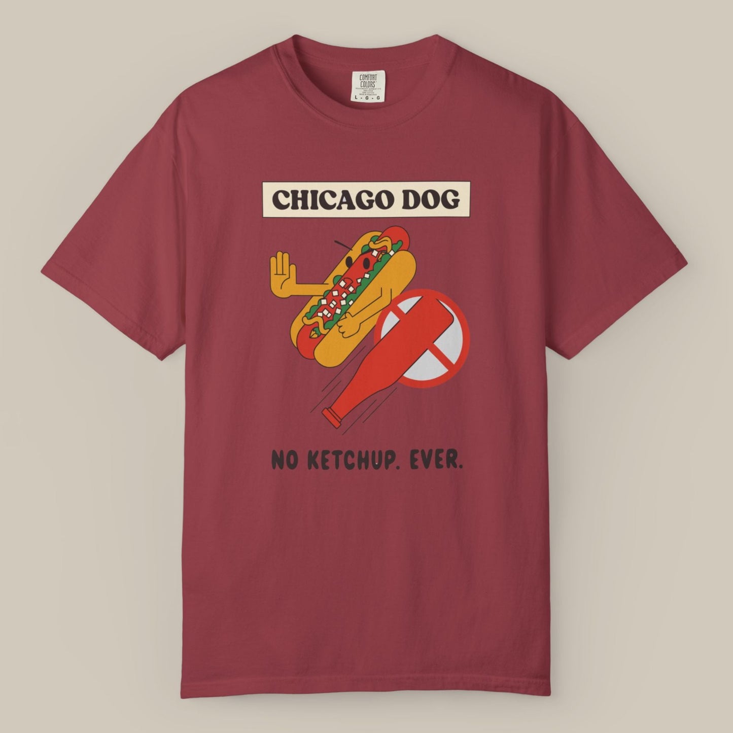 Chicago Hot Dog Tee