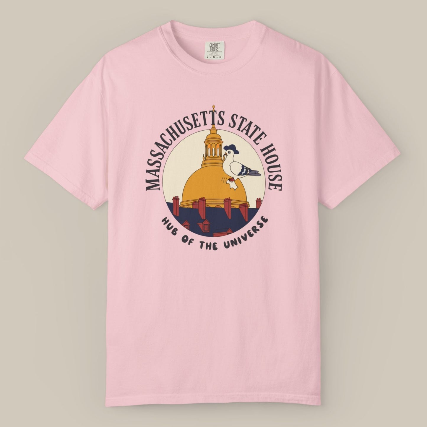 Boston State House Gold Dome Tee