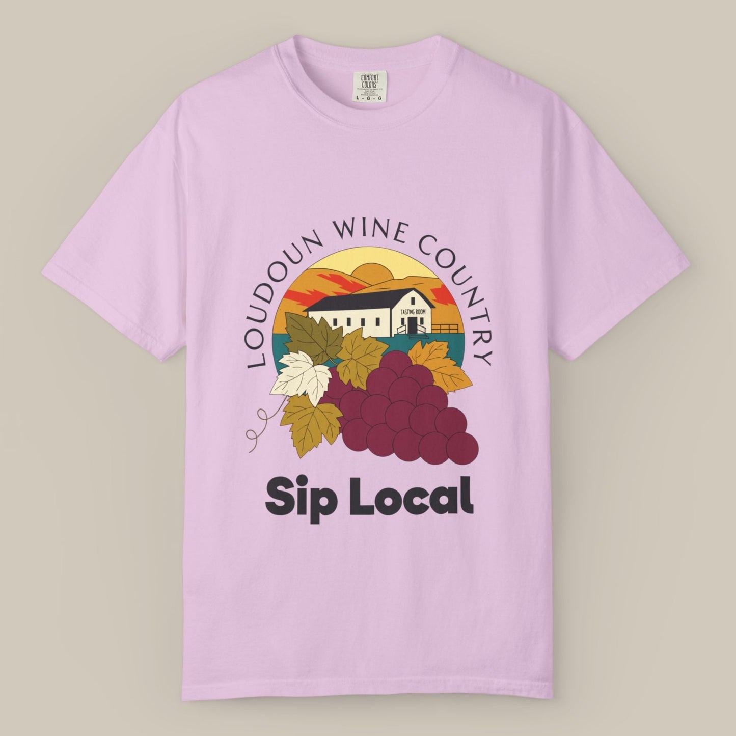 Loudoun Wine Country Vineyard Roundel Tee