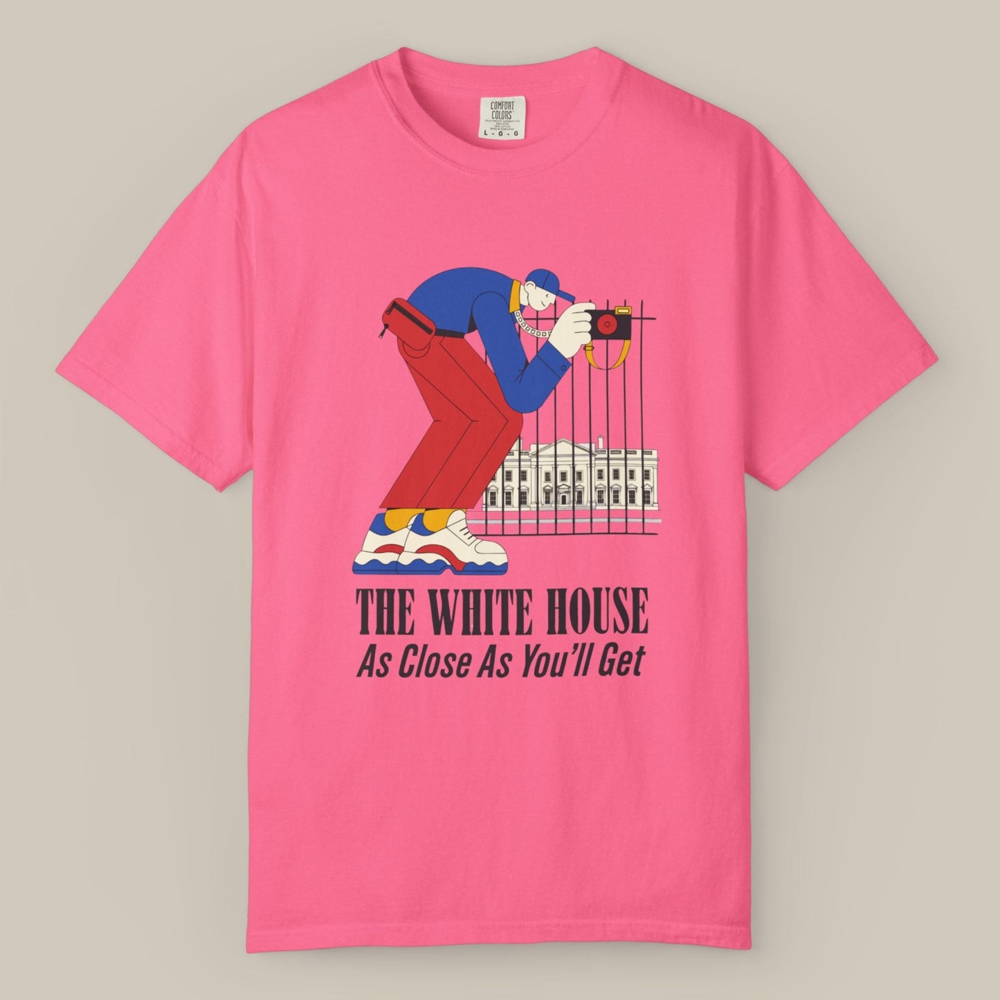 White House Fence DC Tee
