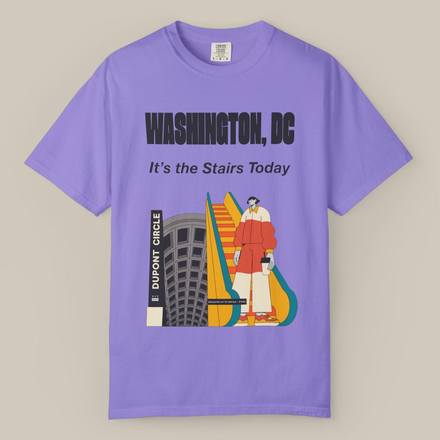DC Metro Broken Escalator Tee