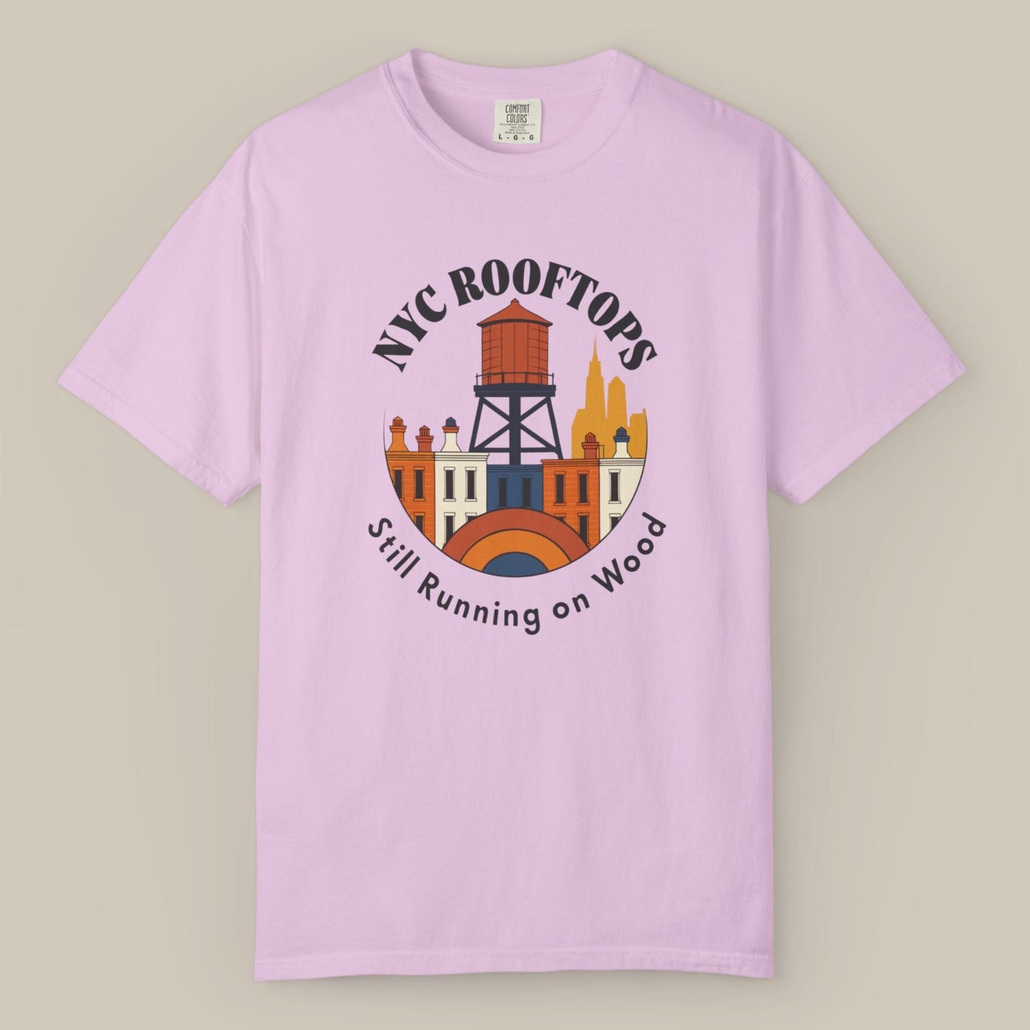 NYC Rooftop Water Tower Tee