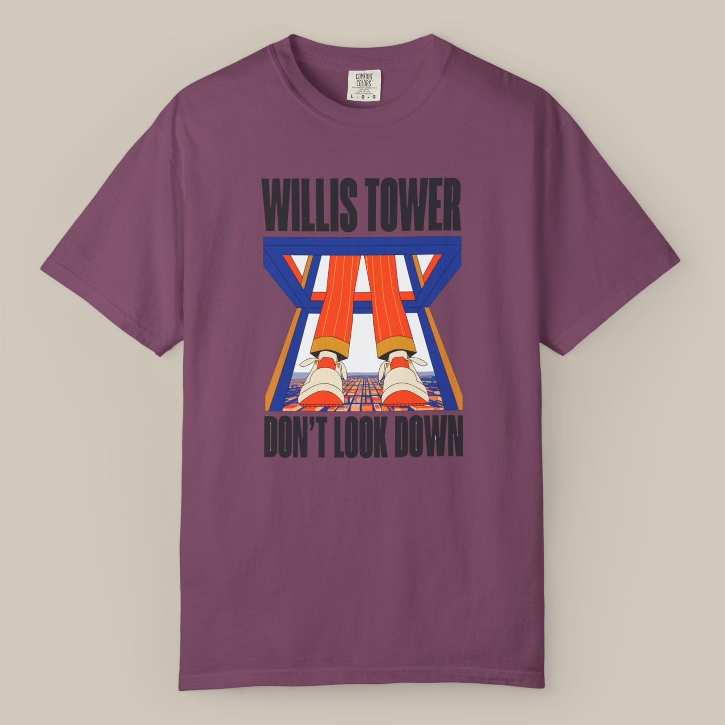 Willis Tower Skydeck Ledge Tee