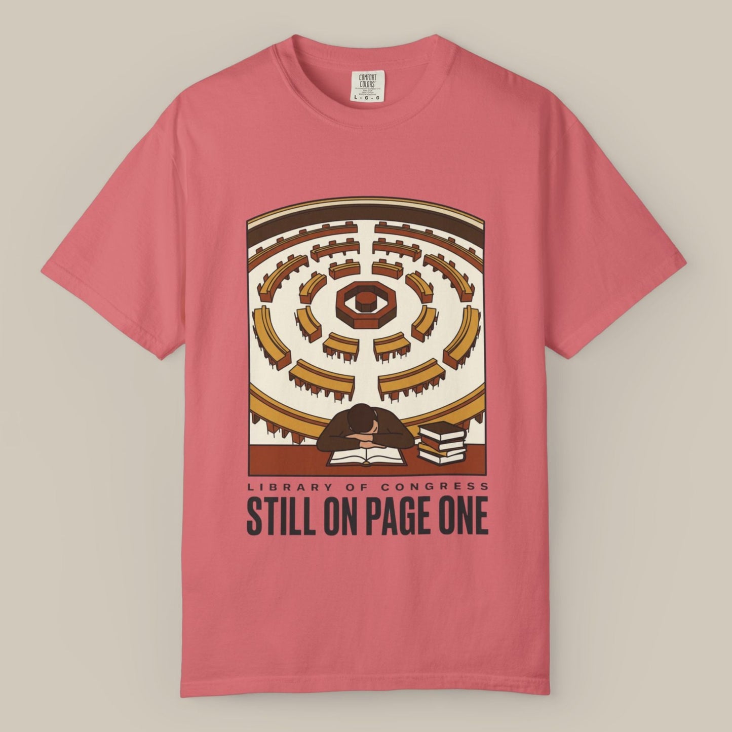 Library of Congress Reading Room Tee