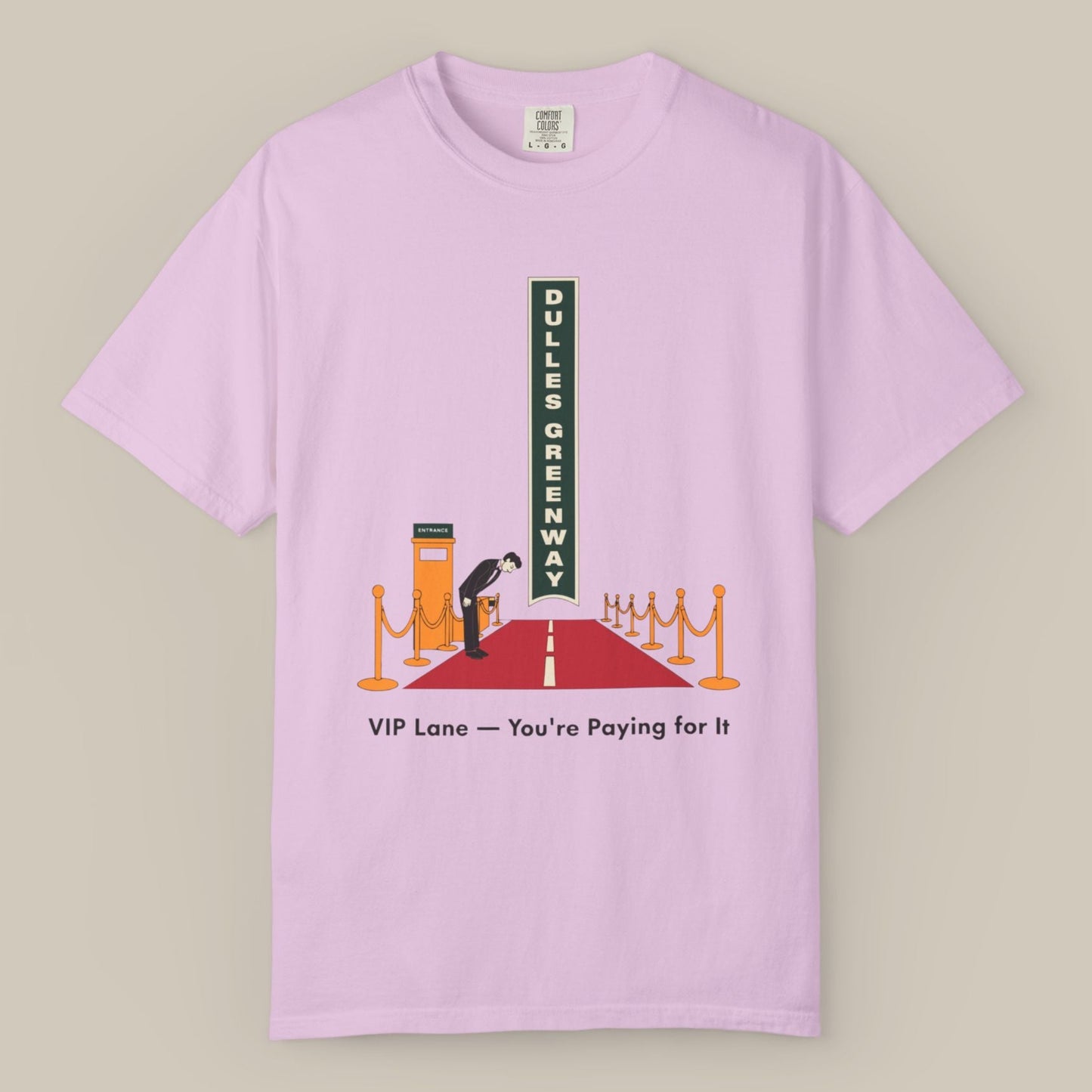 Dulles Greenway Private Toll Road Tee