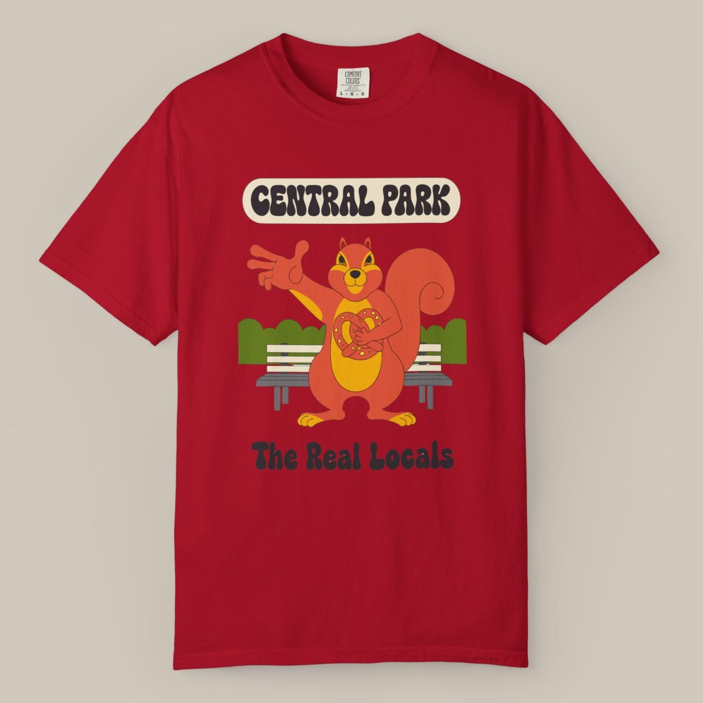 Central Park Squirrel NYC Tee
