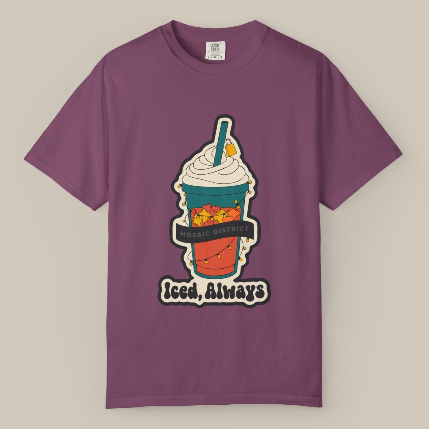 Mosaic District Coffee Sticker Tee