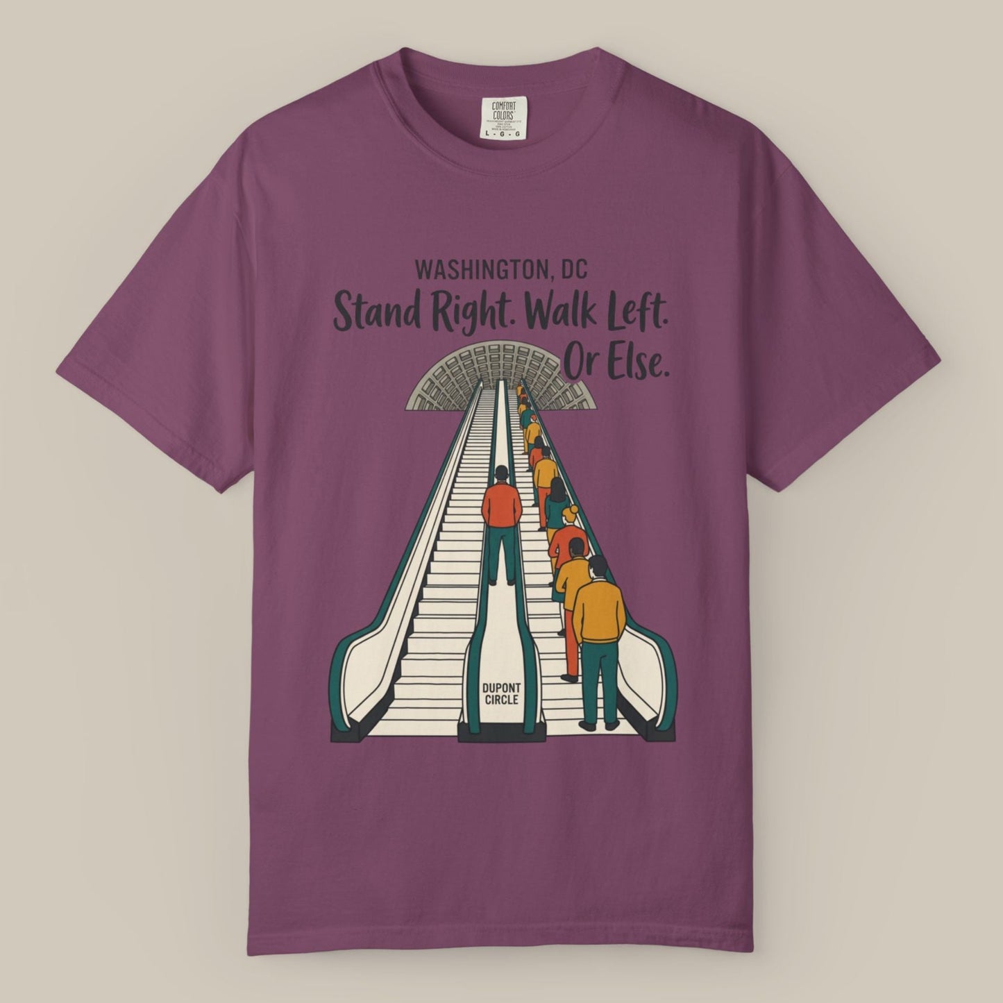 DC Metro Escalator Tee