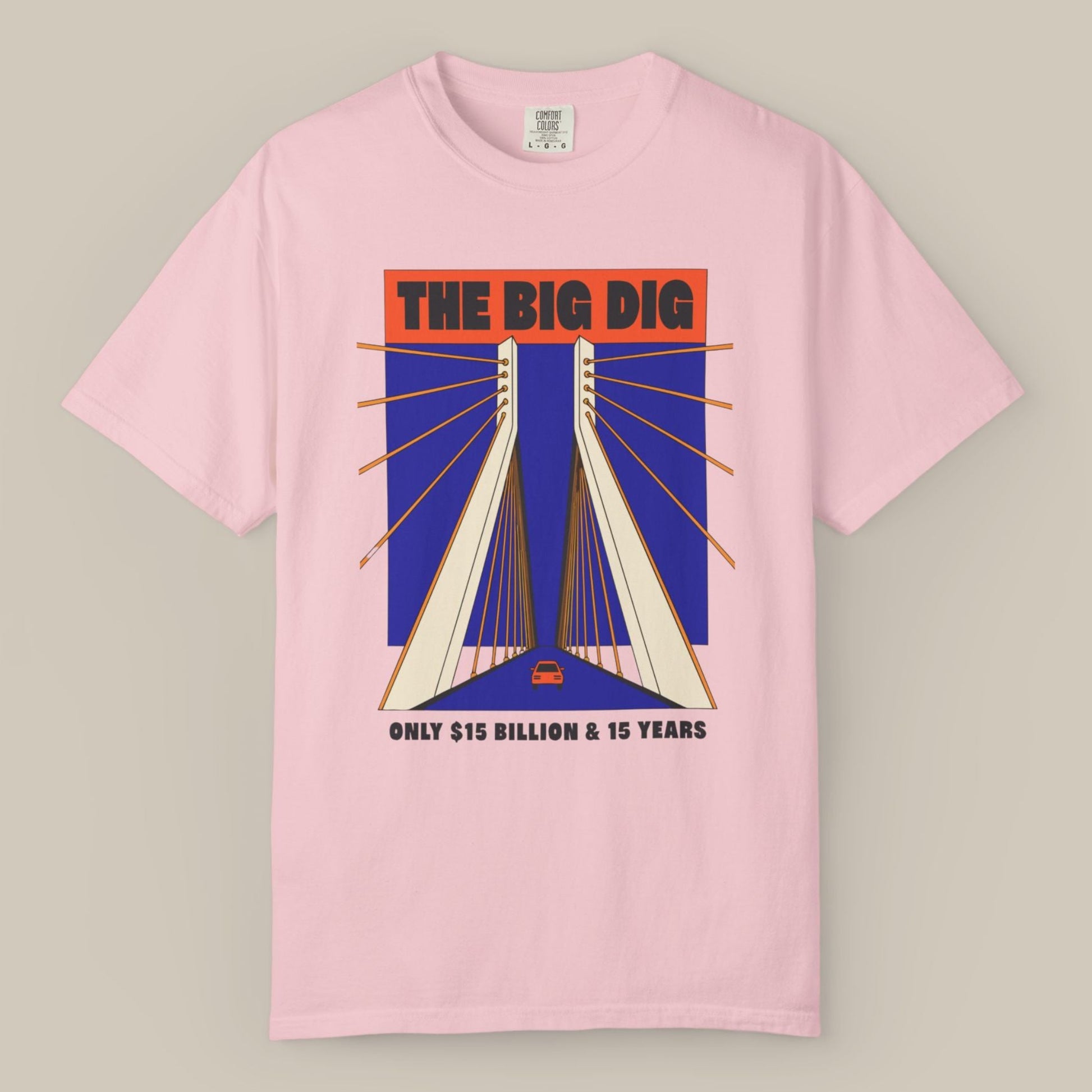 Zakim Bridge Big Dig Tee