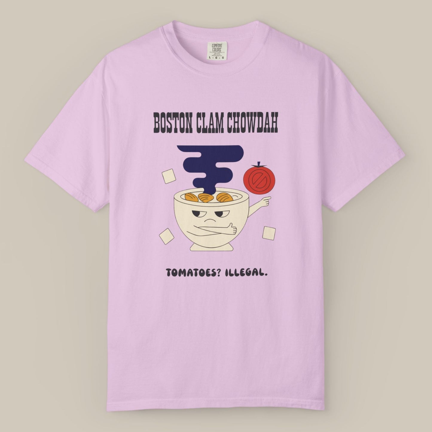 Boston Clam Chowdah Tee