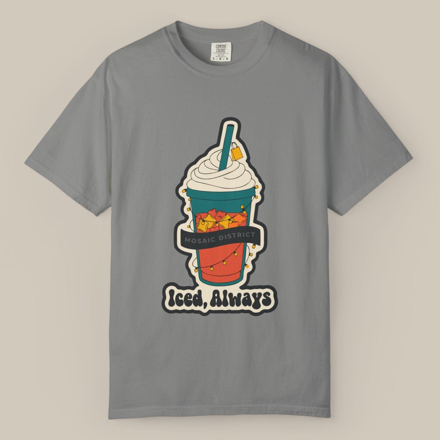Mosaic District Coffee Sticker Tee