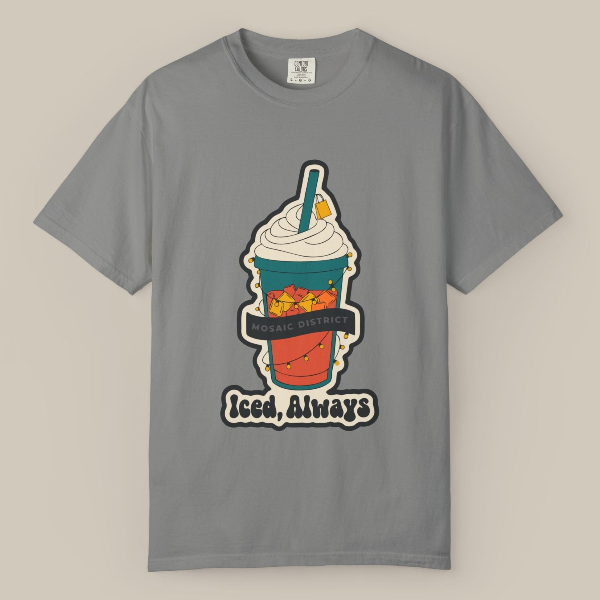 Mosaic District Coffee Sticker Tee