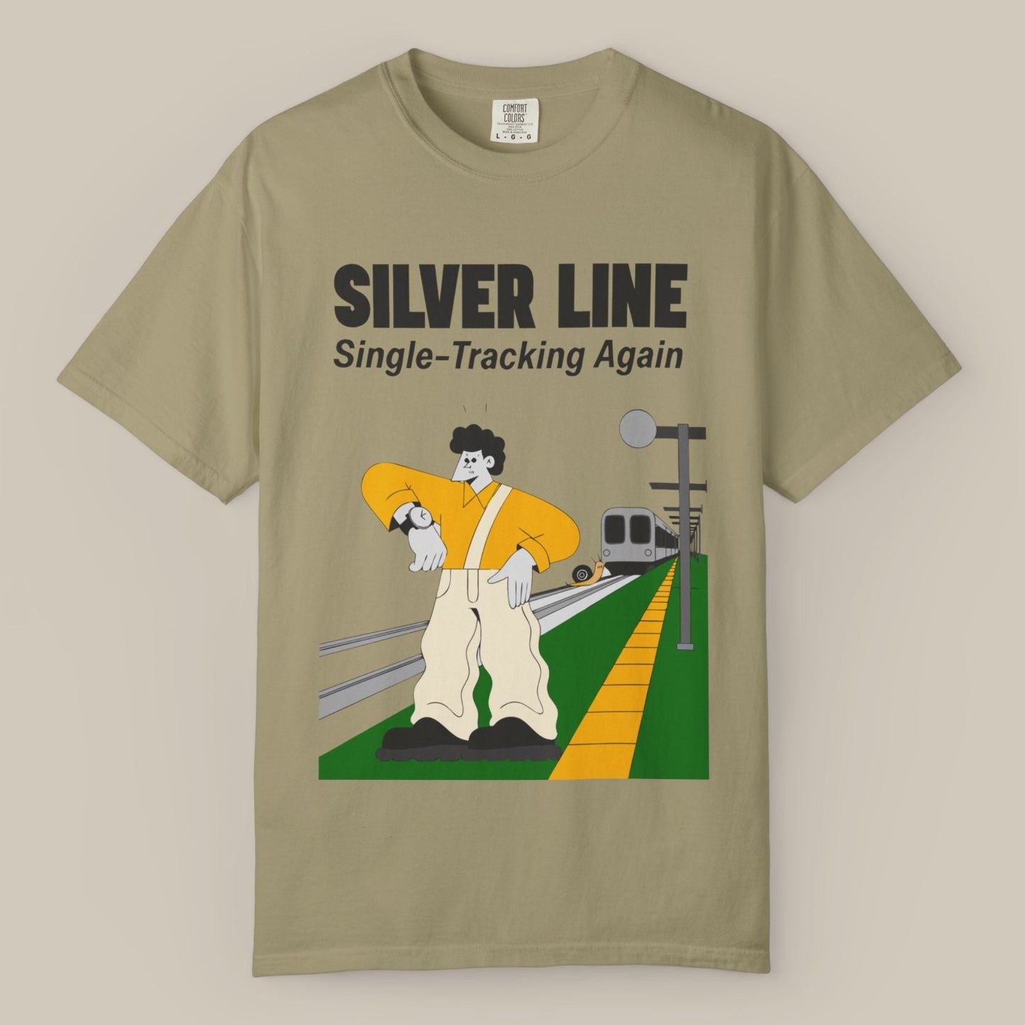 Metro Silver Line Tee