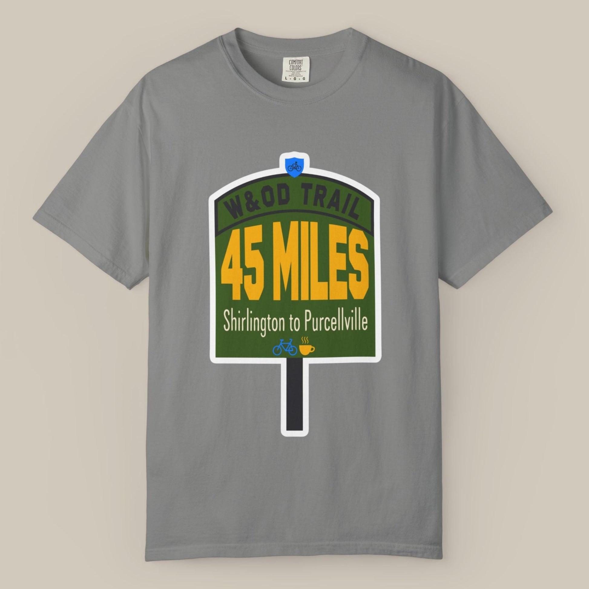 W&OD Trail Mile Marker Tee