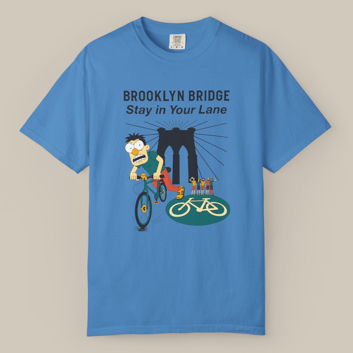 Brooklyn Bridge Bike Lane Tee