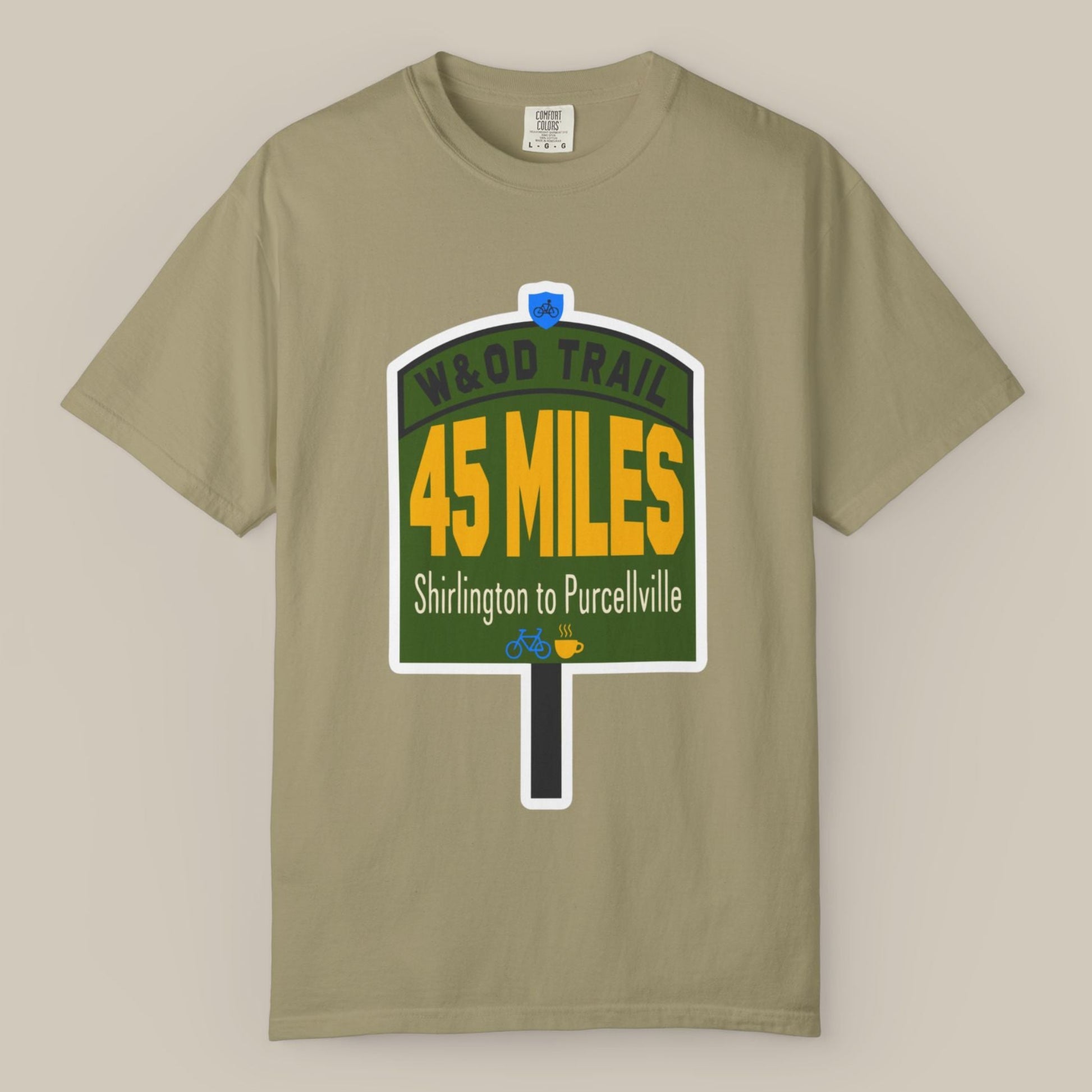 W&OD Trail Mile Marker Tee