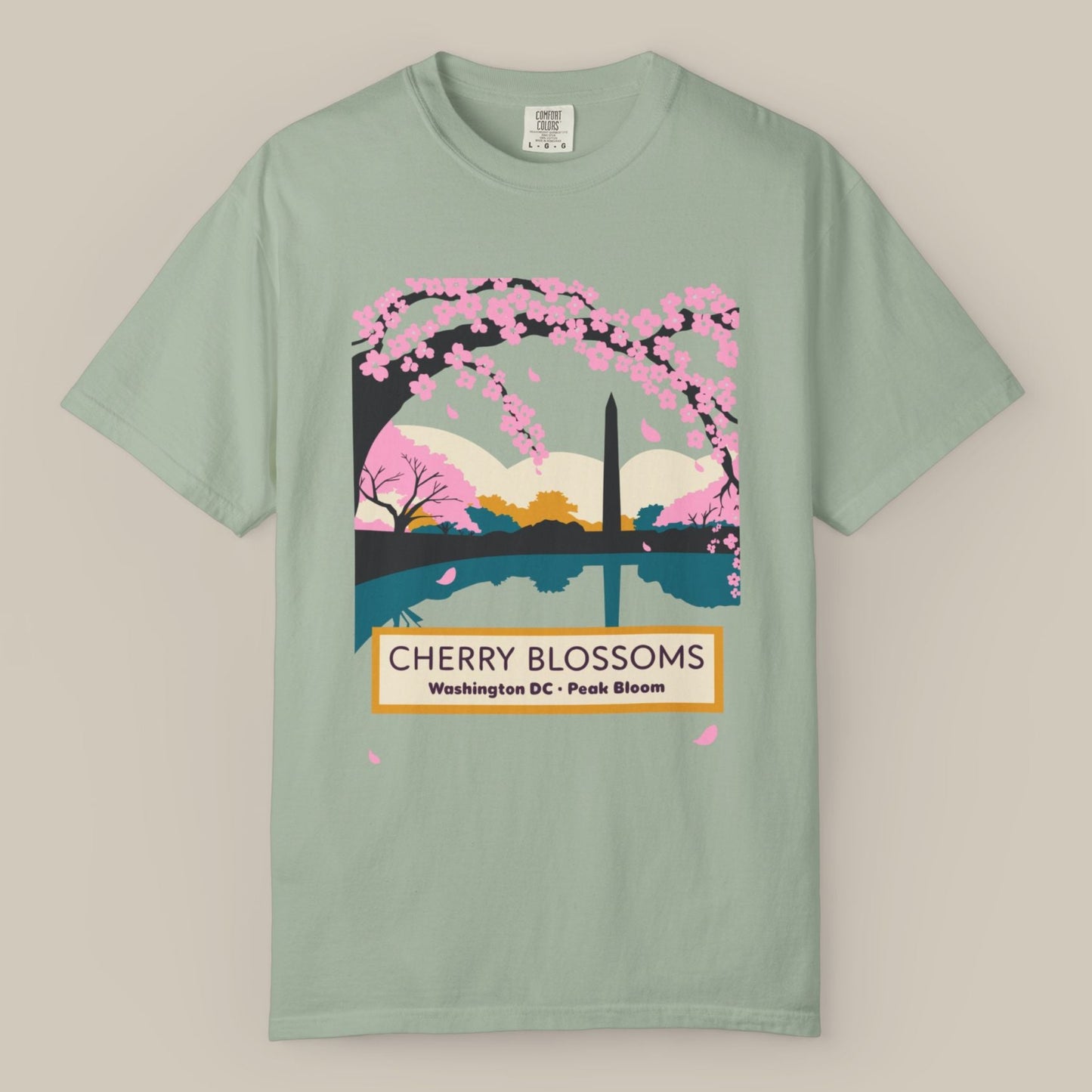 DC Cherry Blossoms Tidal Basin Tee