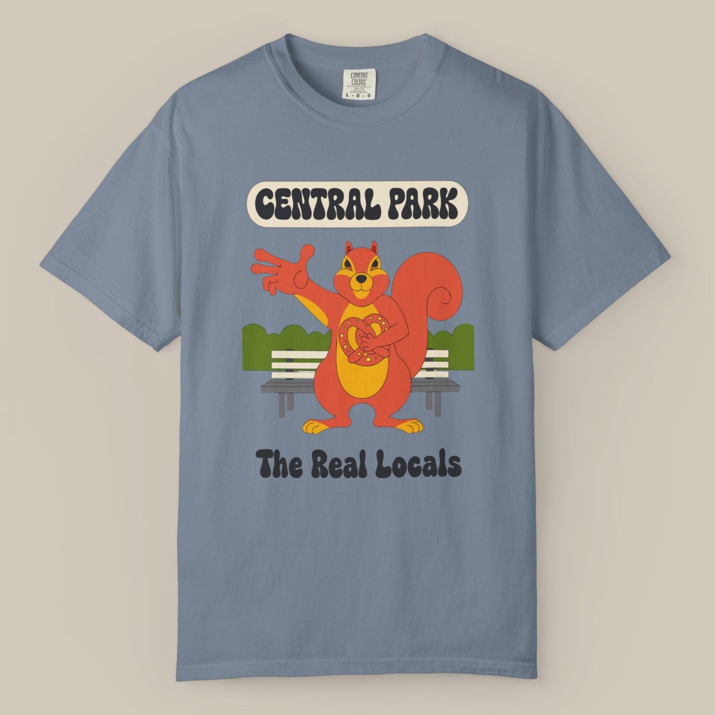 Central Park Squirrel NYC Tee