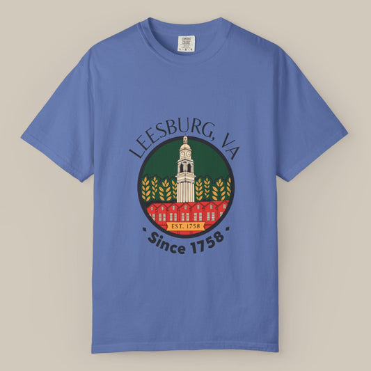 Leesburg Virginia Courthouse Roundel Tee