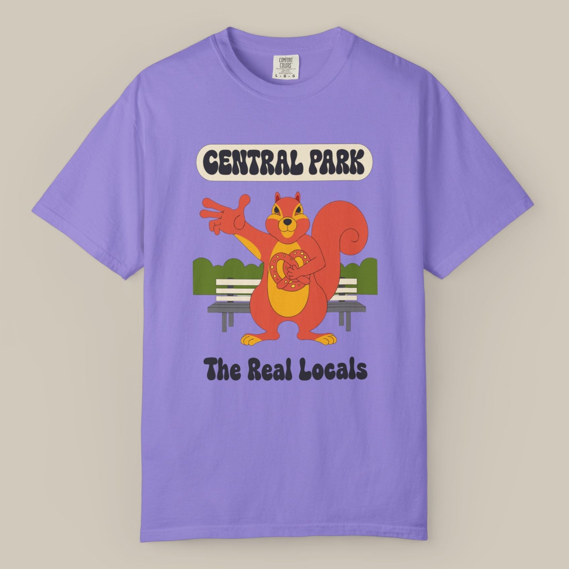 Central Park Squirrel NYC Tee