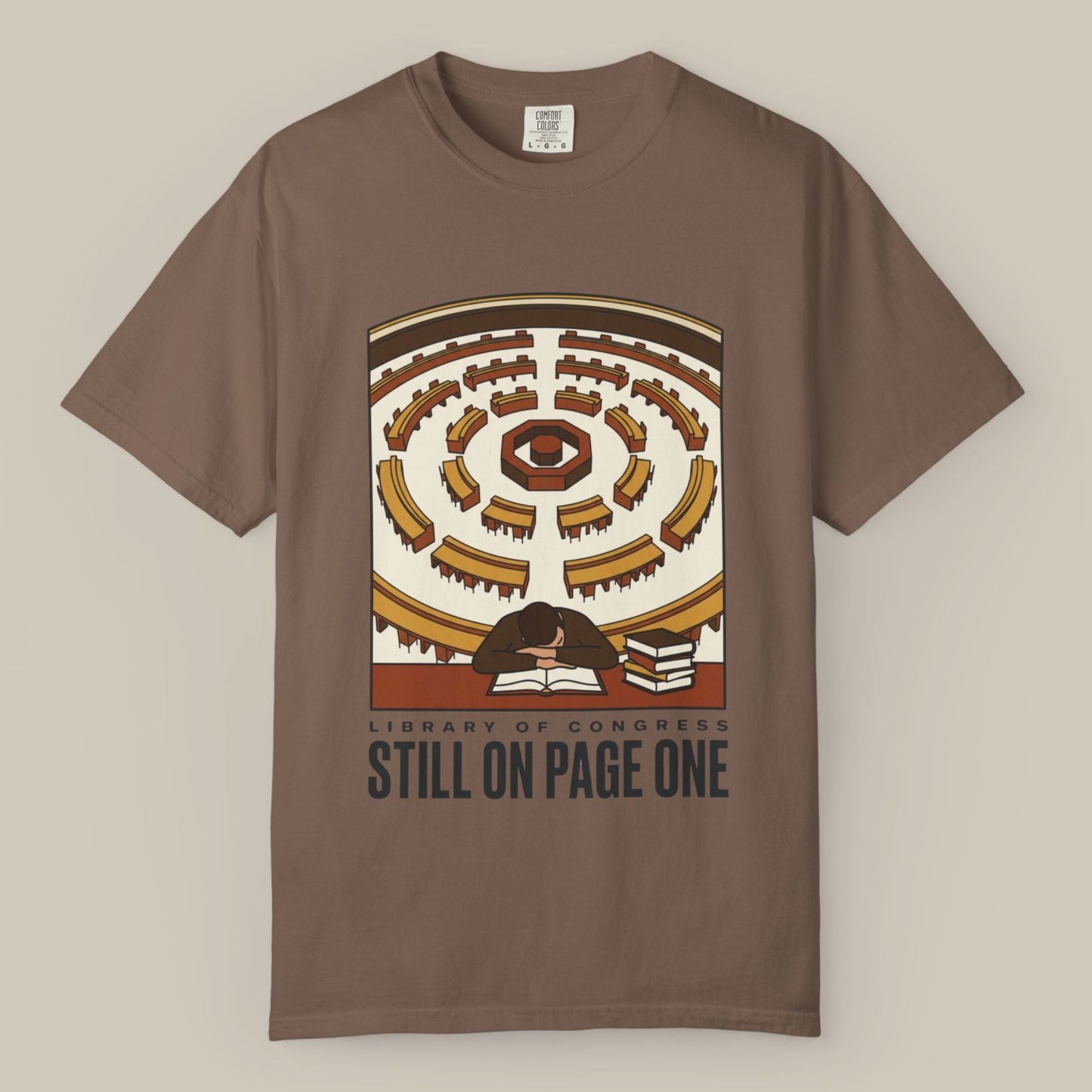 Library of Congress Reading Room Tee