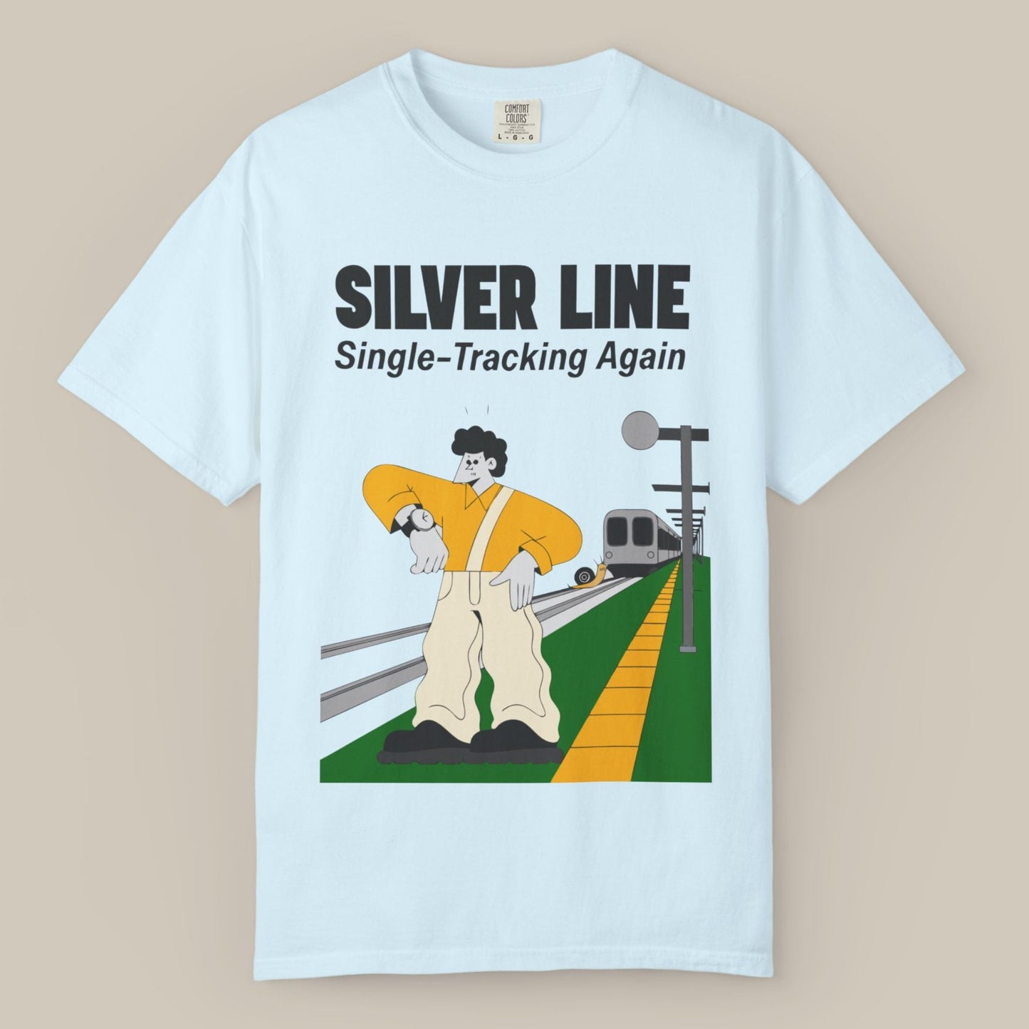 Metro Silver Line Tee