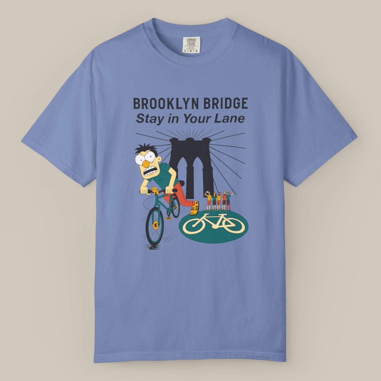 Brooklyn Bridge Bike Lane Tee