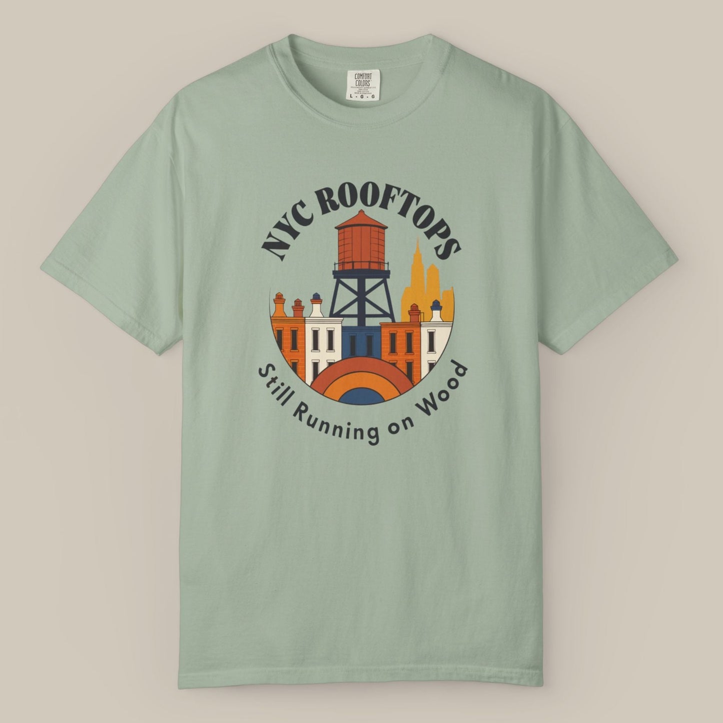 NYC Rooftop Water Tower Tee