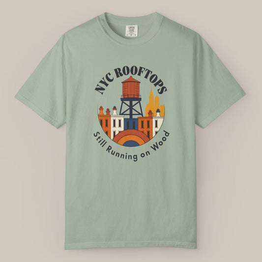 NYC Rooftop Water Tower Tee