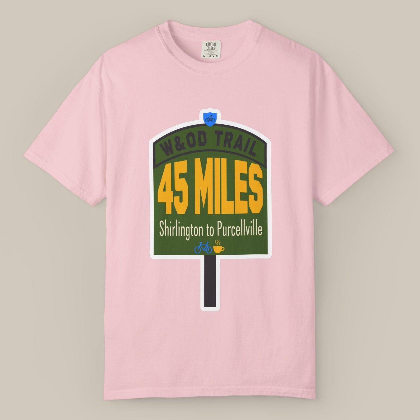 W&OD Trail Mile Marker Tee