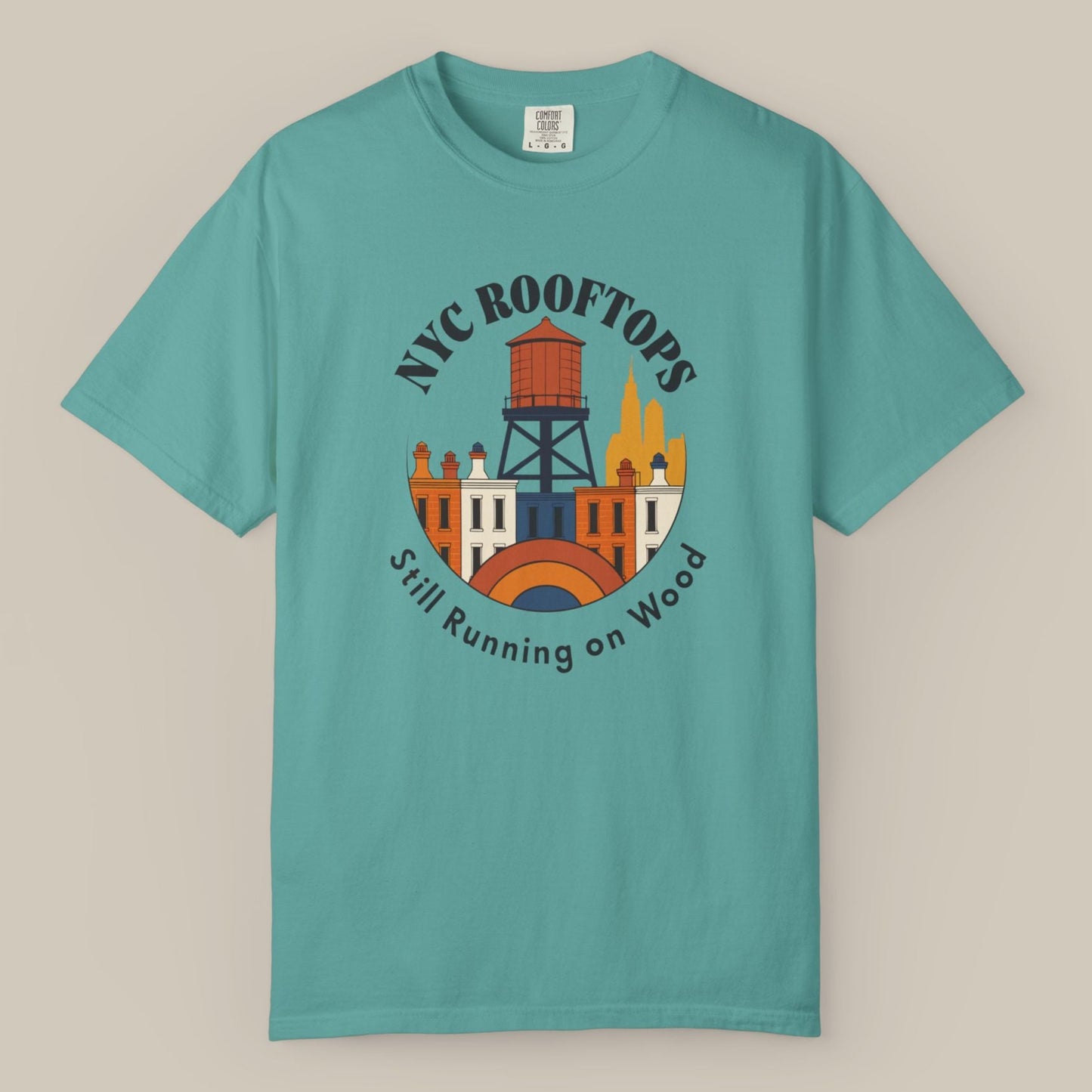 NYC Rooftop Water Tower Tee