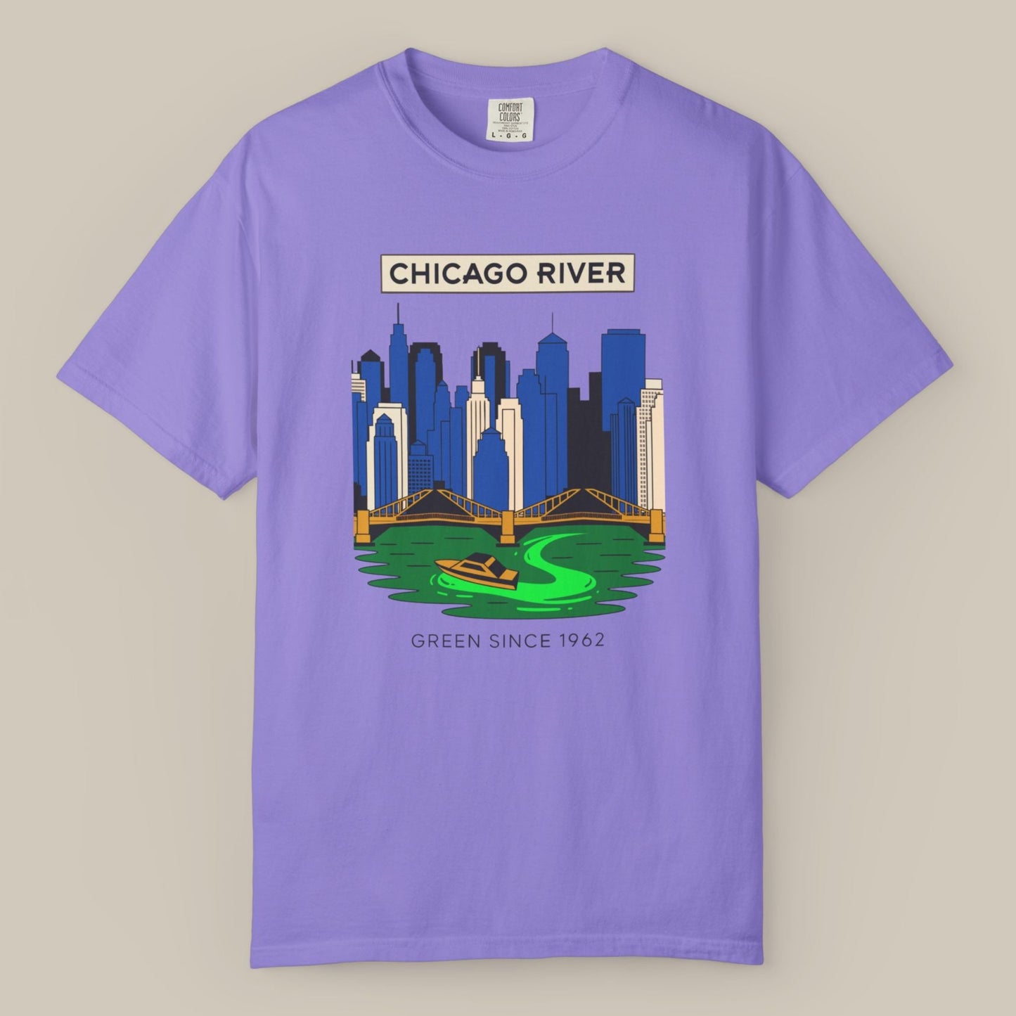 Chicago River St. Patrick's Tee
