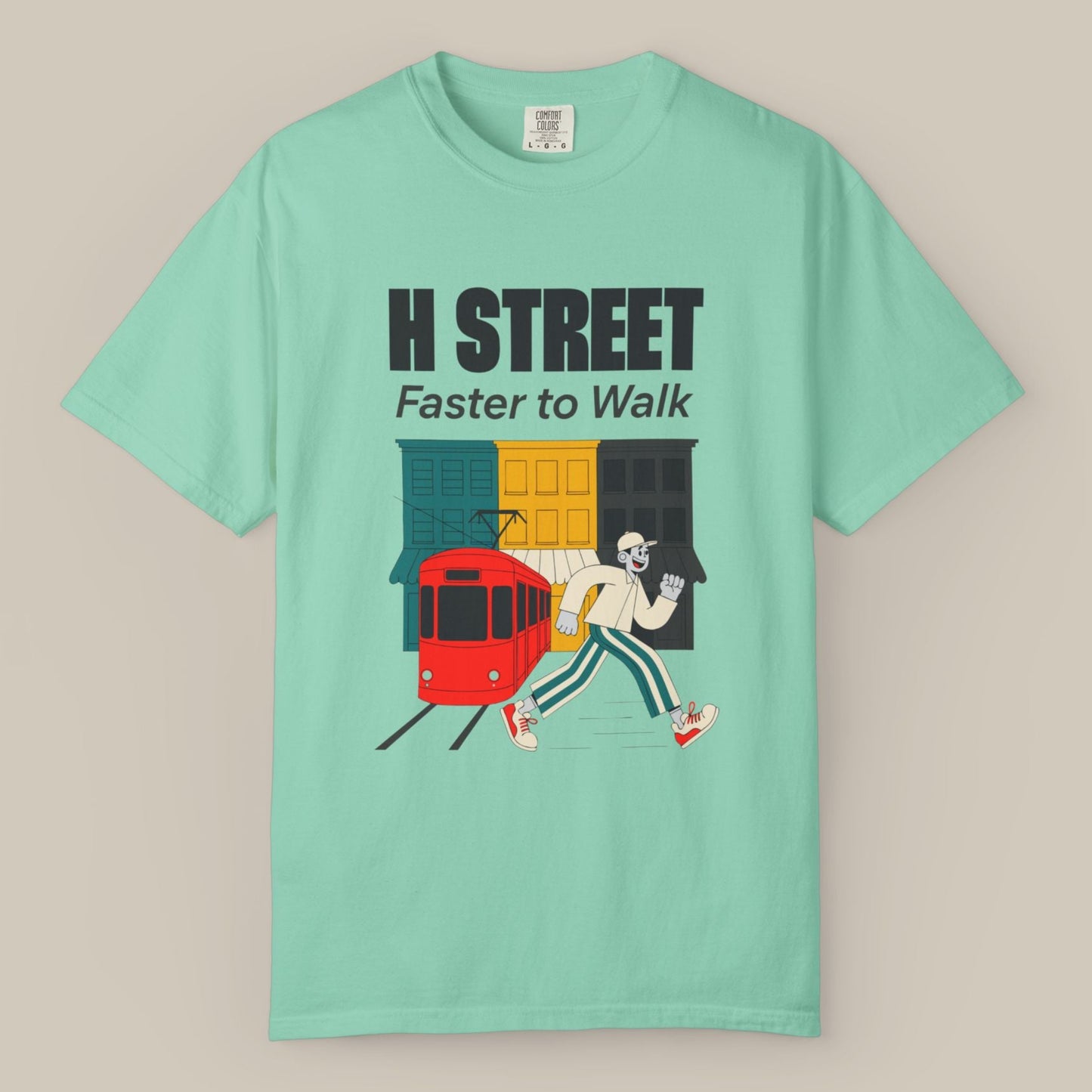 H Street DC Streetcar Tee