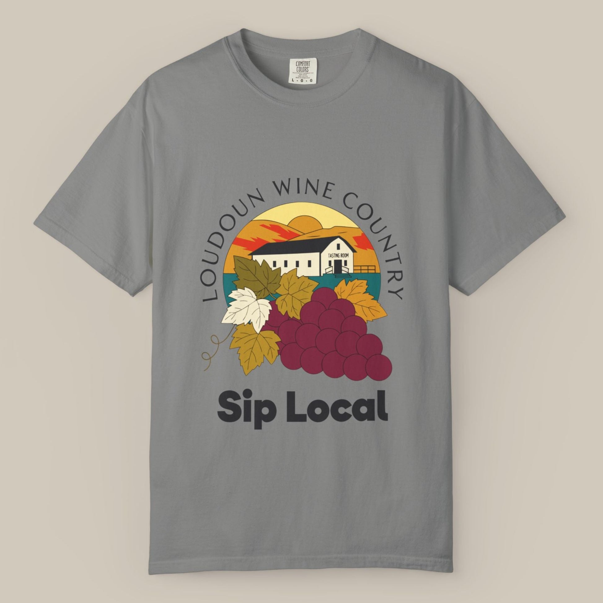 Loudoun Wine Country Vineyard Roundel Tee