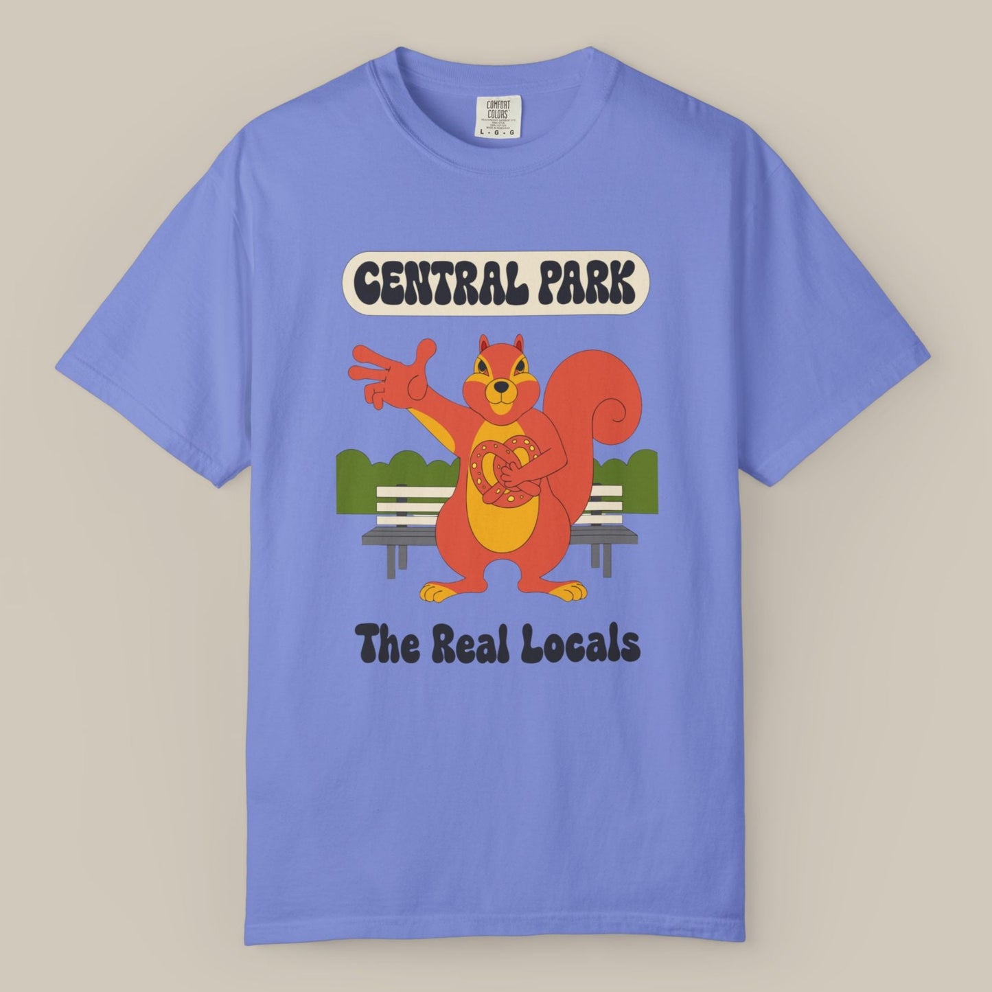 Central Park Squirrel NYC Tee