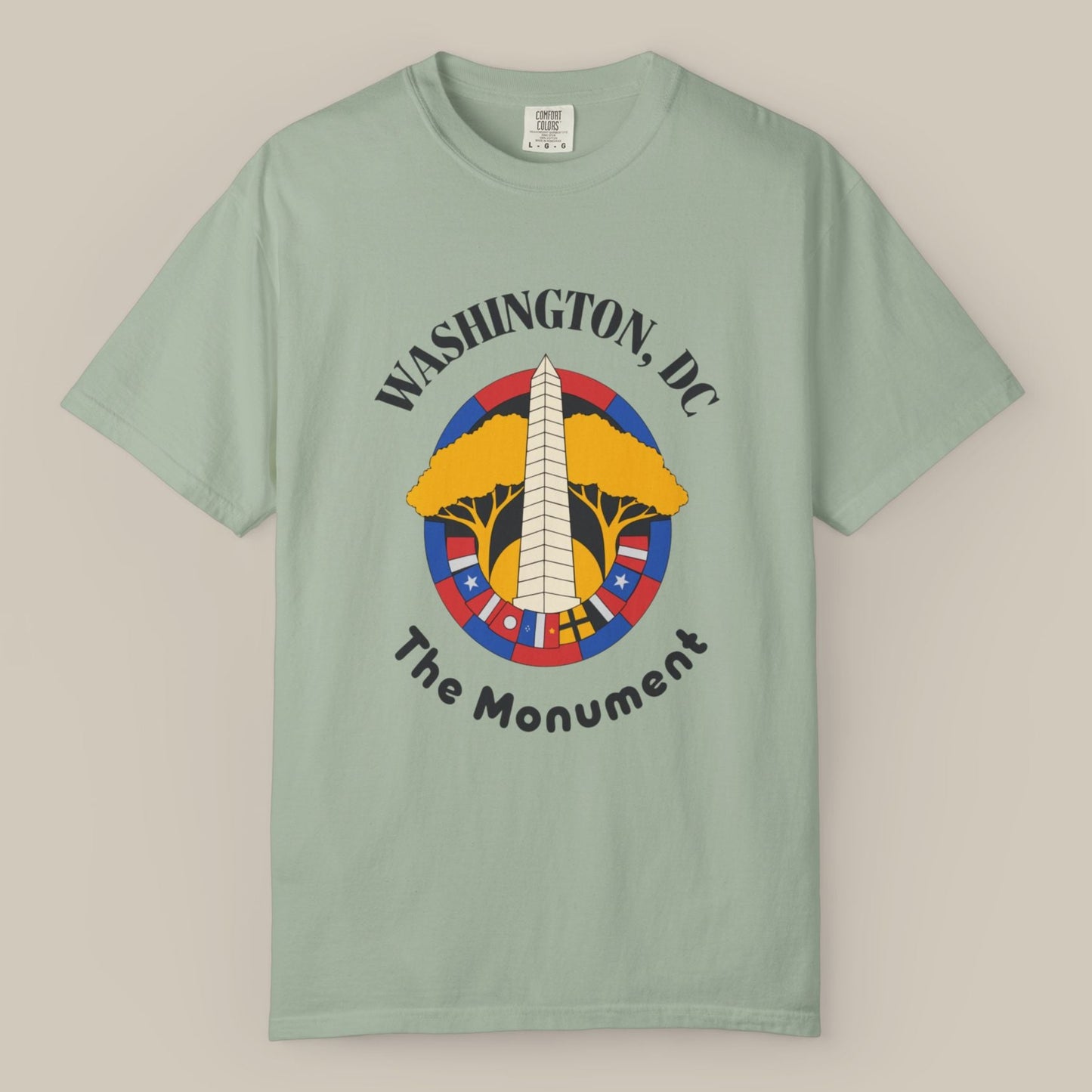 Washington Monument DC Roundel Tee