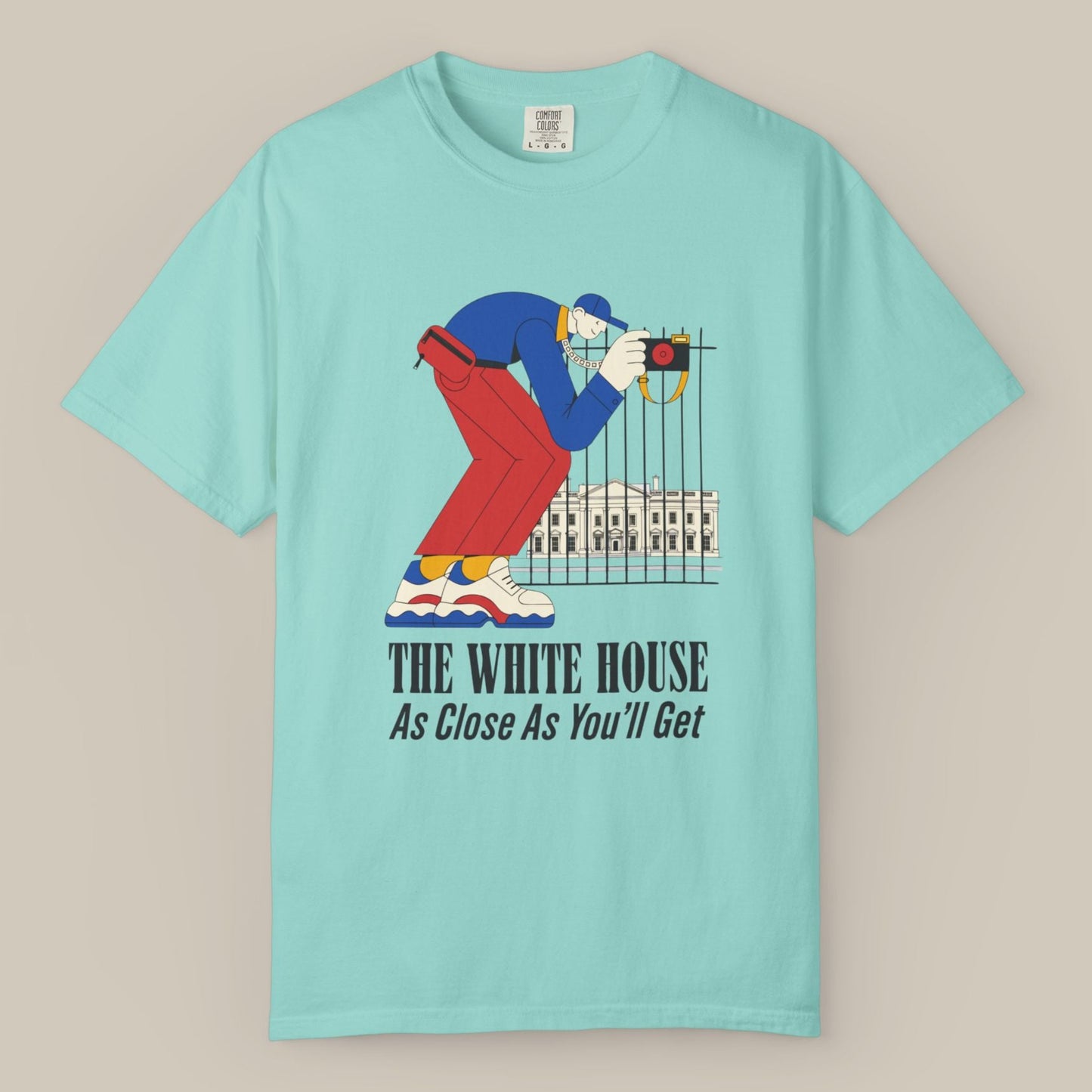 White House Fence DC Tee