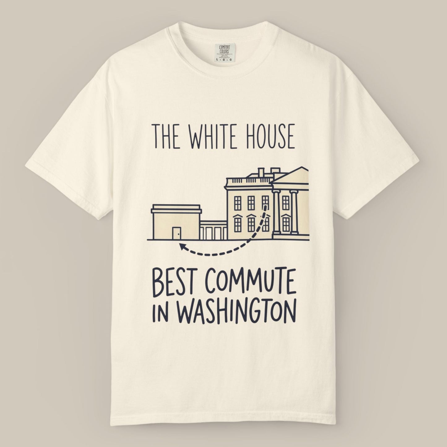 Funny White House Tee