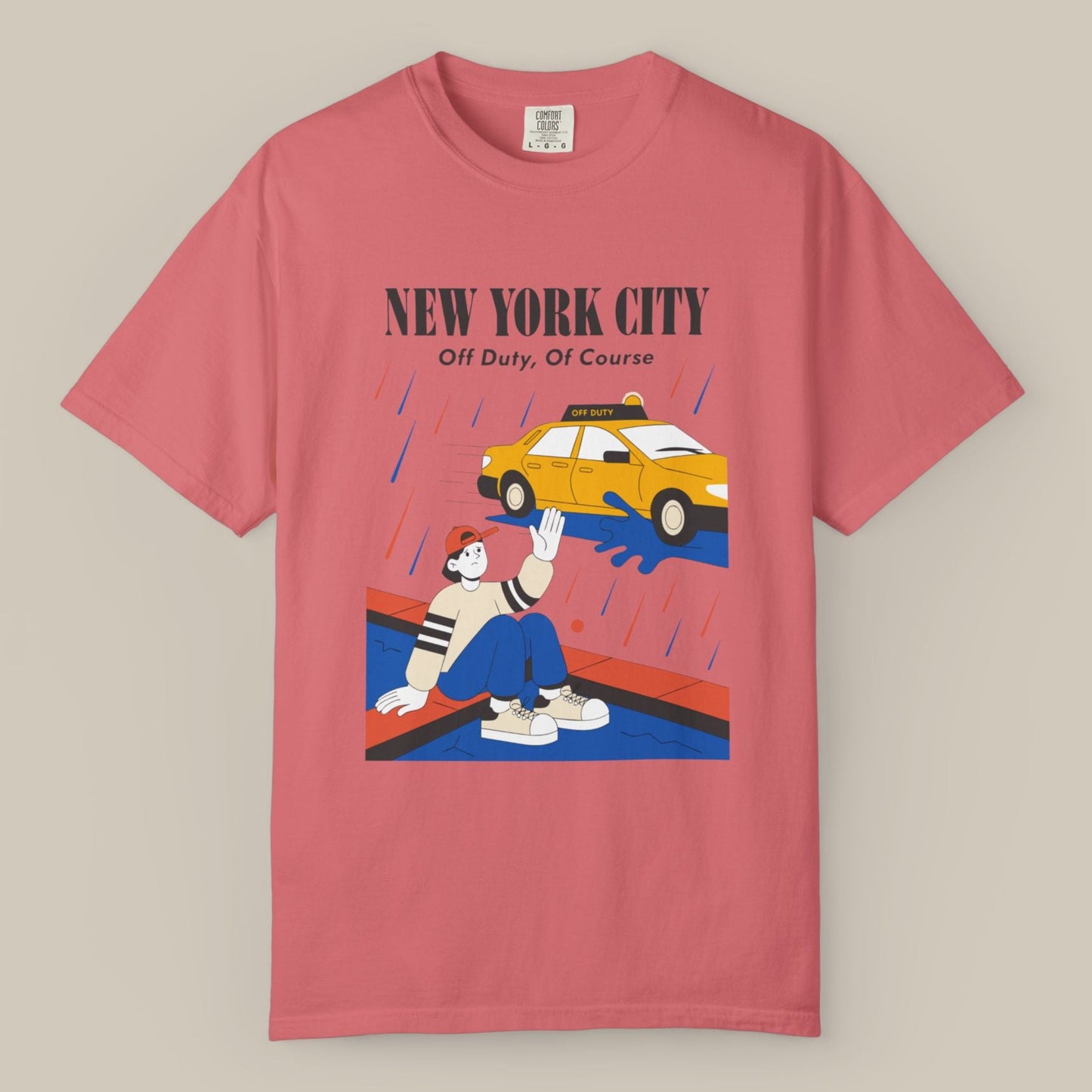 NYC Yellow Cab Rain Tee