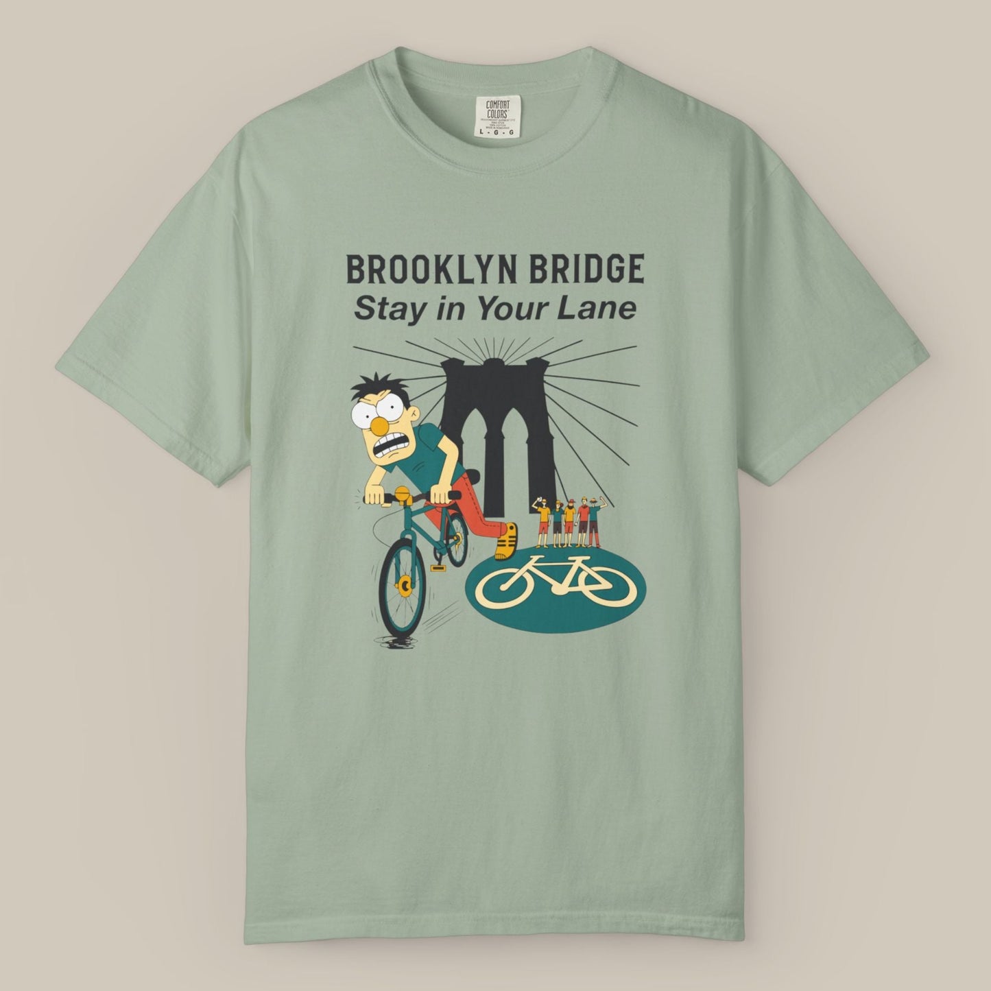Brooklyn Bridge Bike Lane Tee