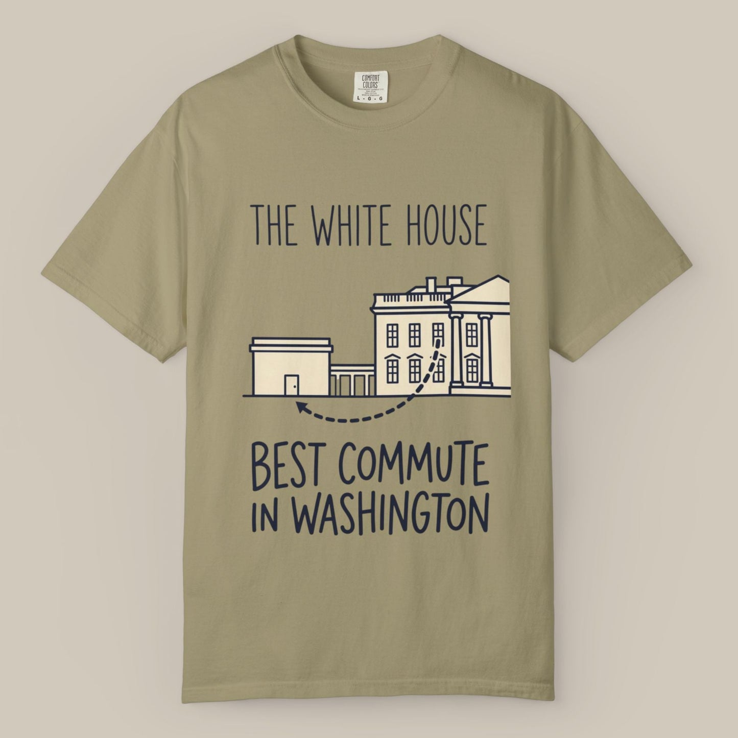 Funny White House Tee