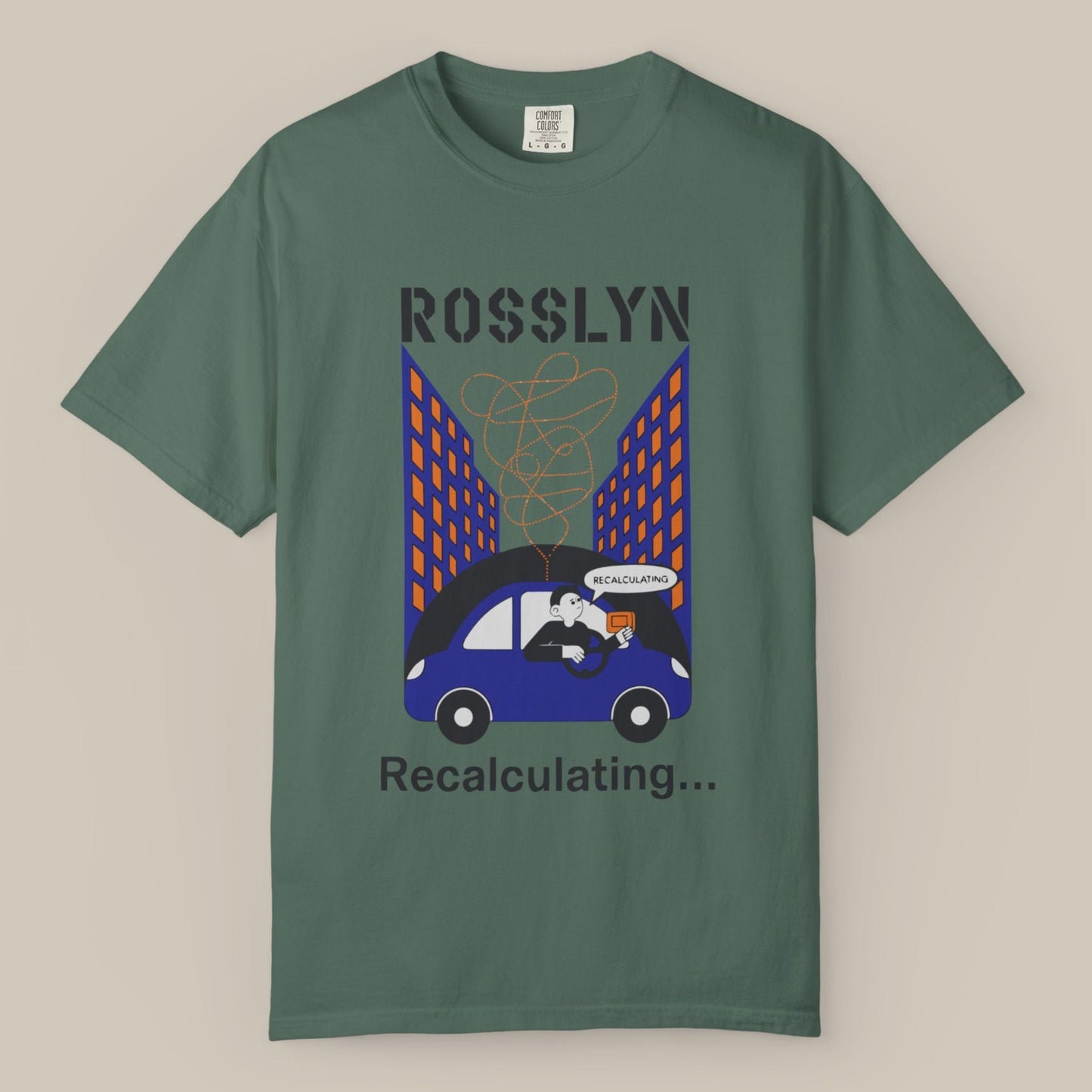 Funny Rosslyn Arlington Driving Tee