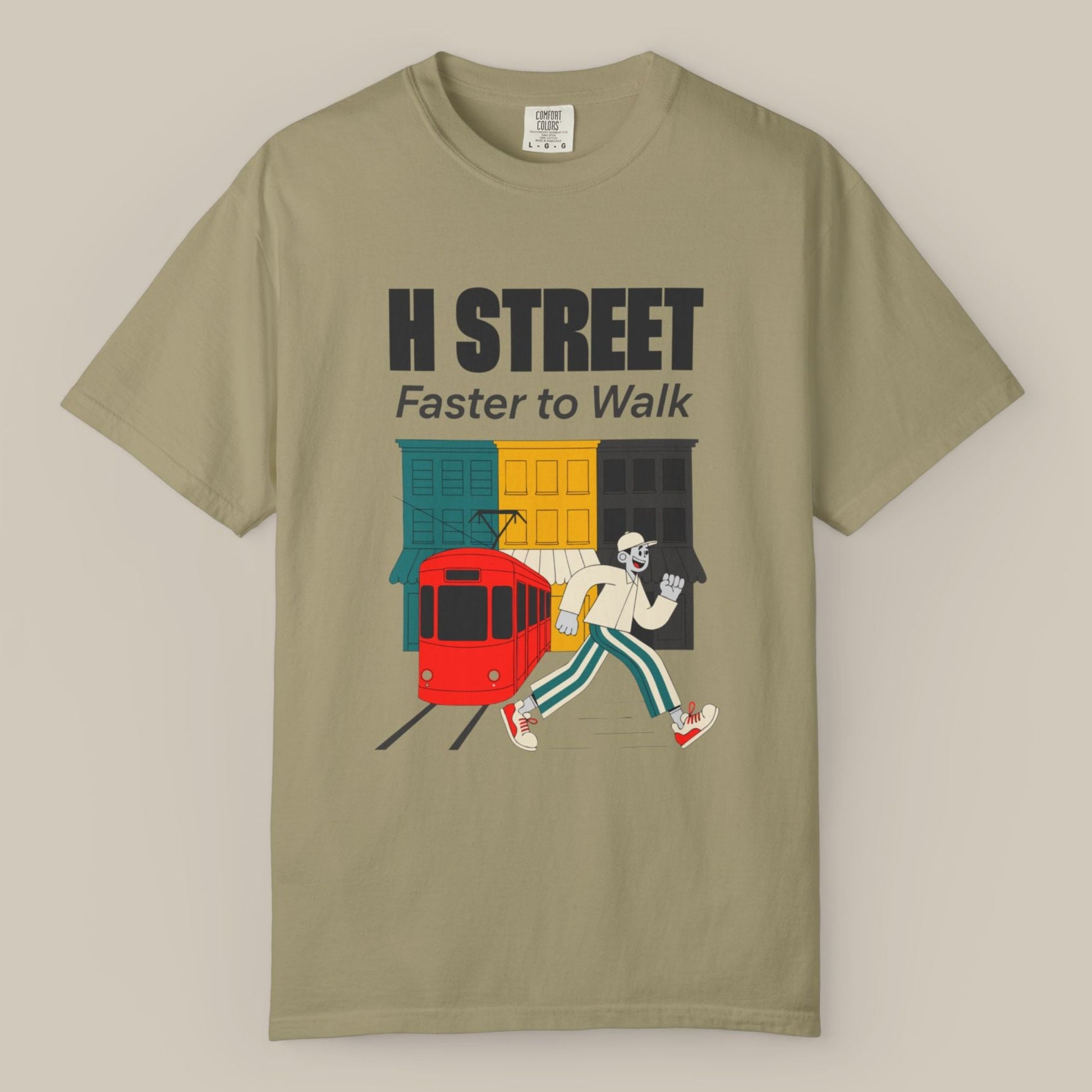 H Street DC Streetcar Tee