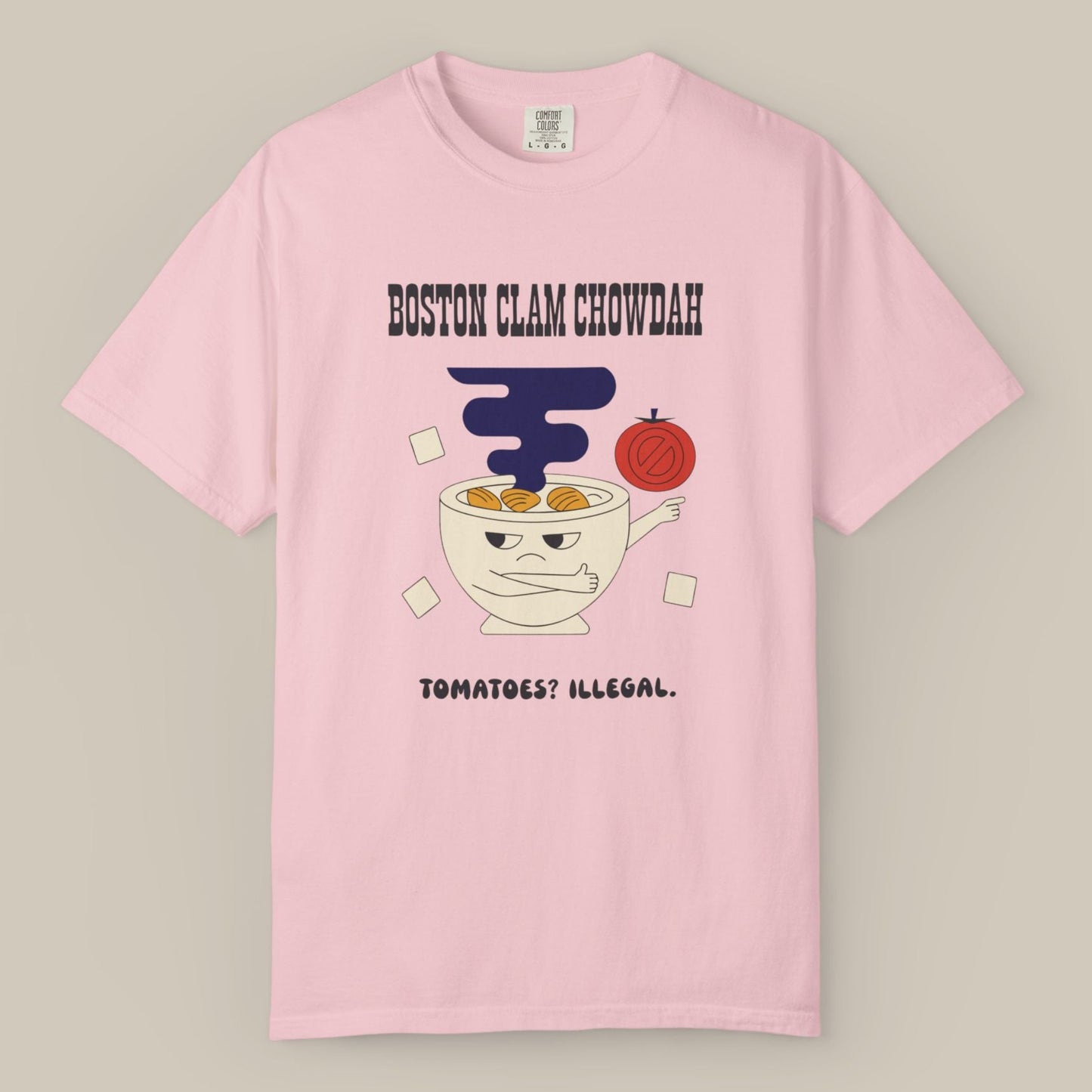 Boston Clam Chowdah Tee