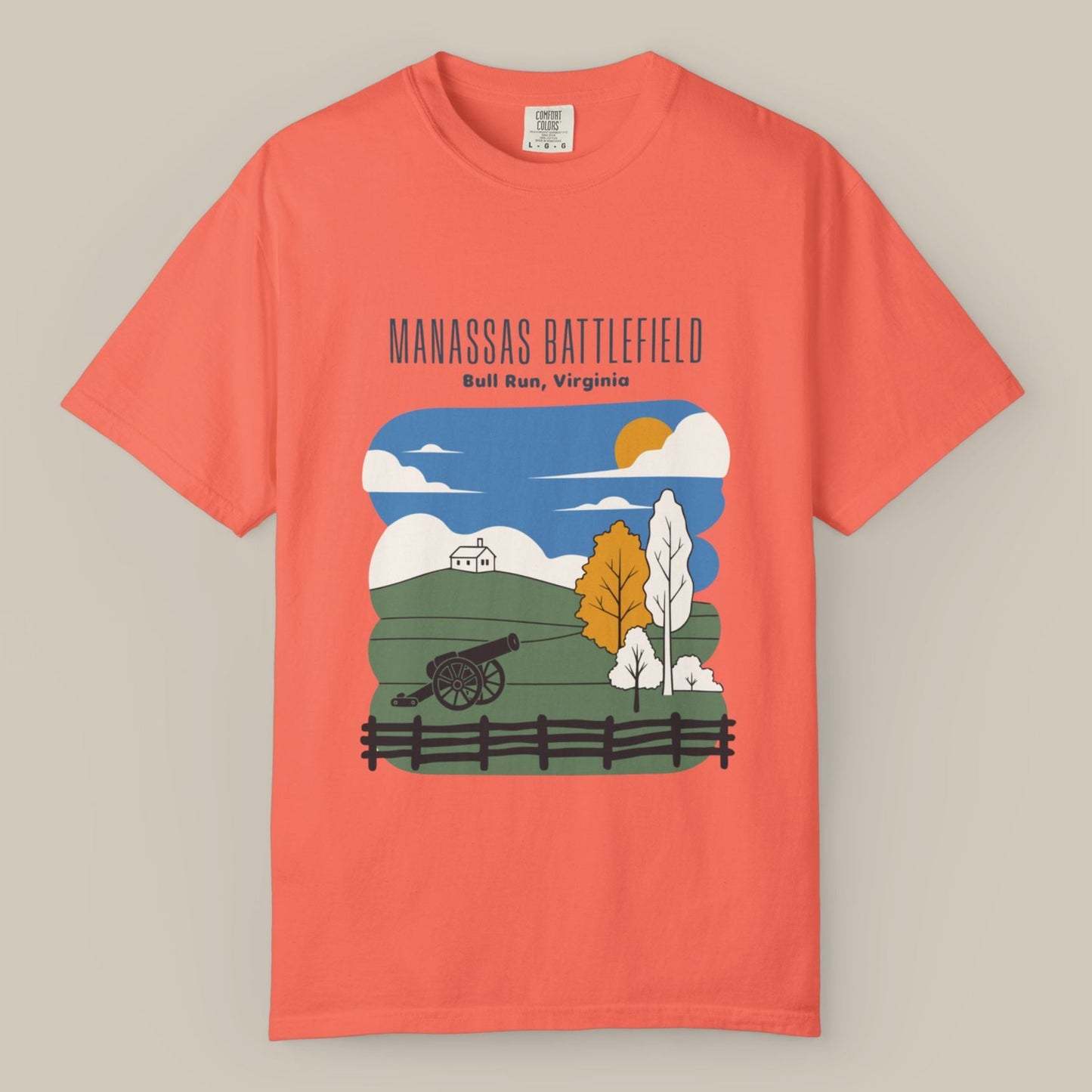 Manassas National Battlefield Tee
