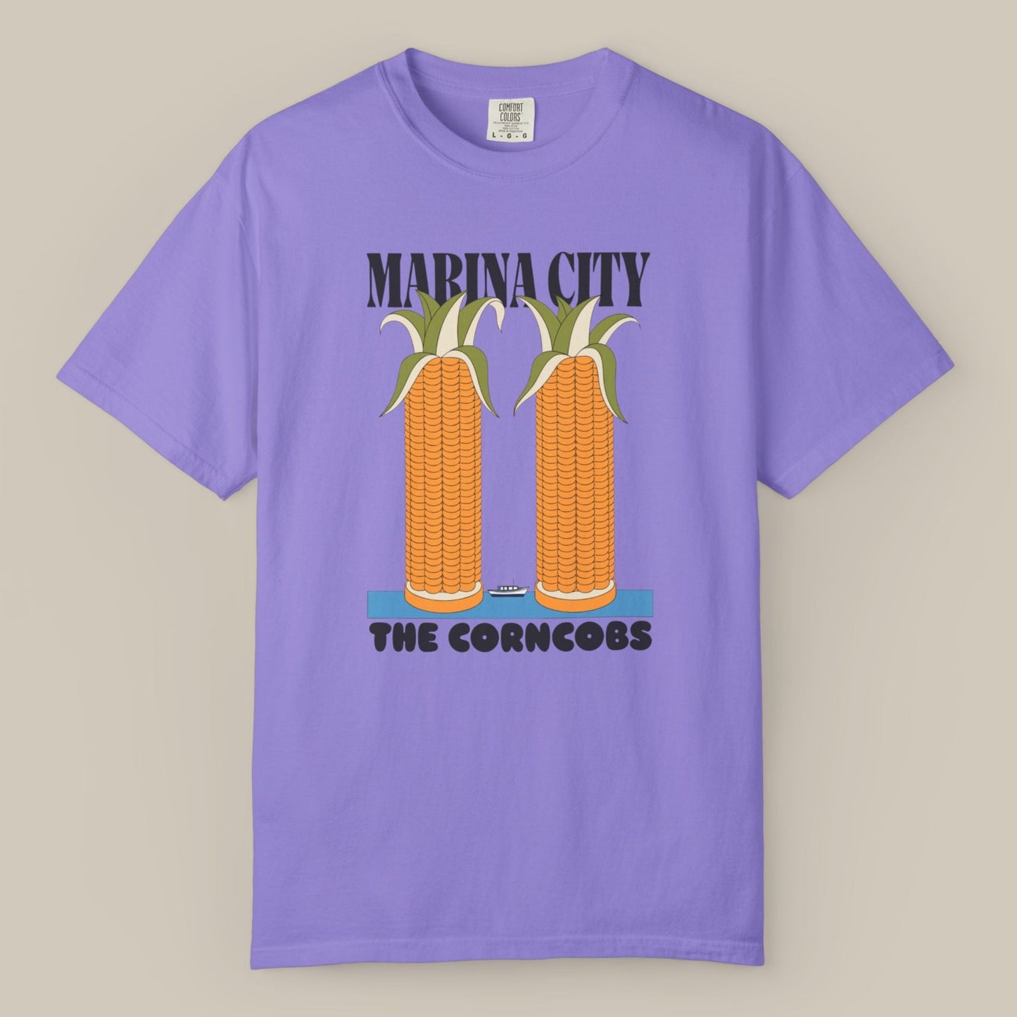 Marina City Chicago Towers Tee