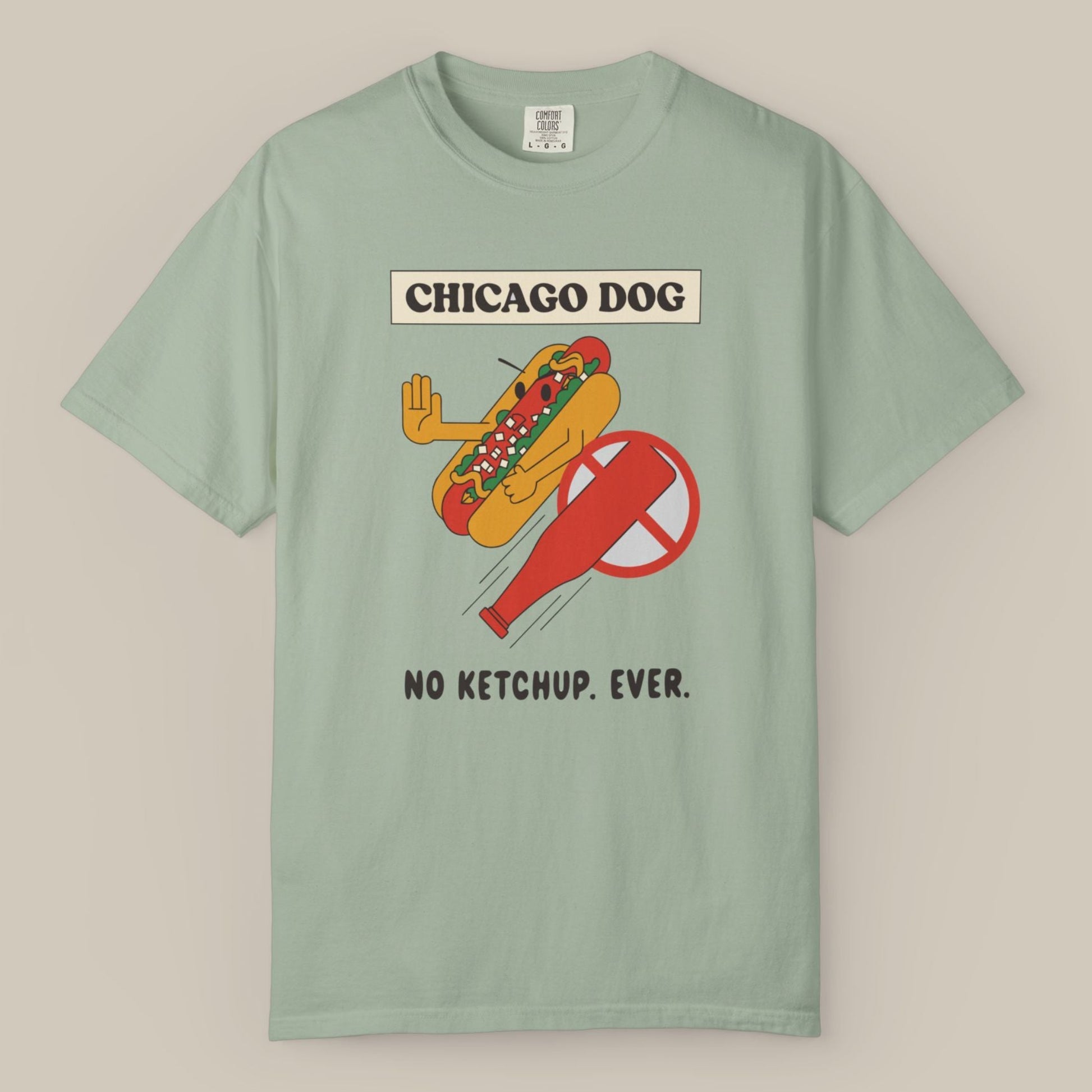 Chicago Hot Dog Tee