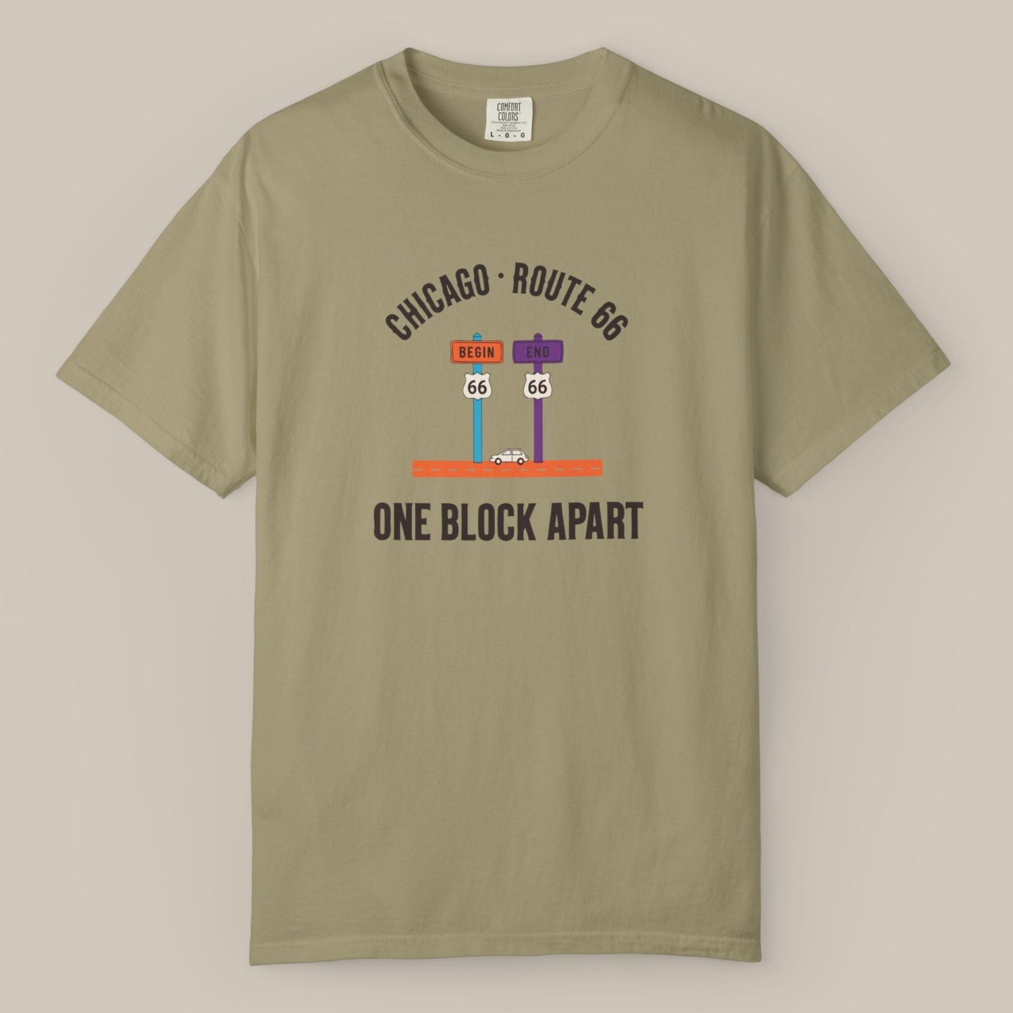 Chicago Route 66 Tee