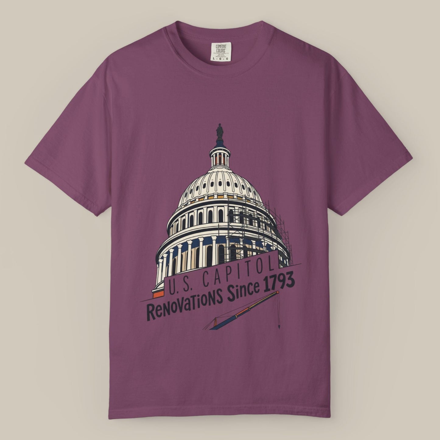 US Capitol Scaffolding Tee