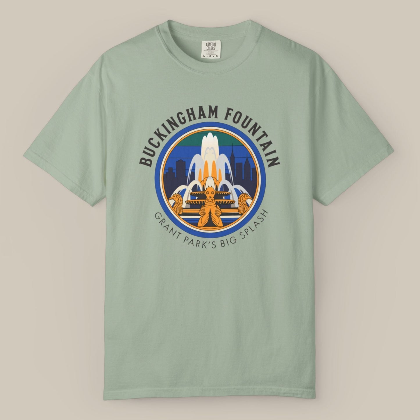 Buckingham Fountain Chicago Tee